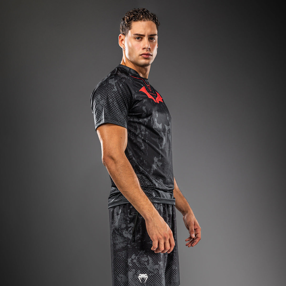 T-shirt Dry-Tech Venum x Batman - Noir/Gris/Rouge