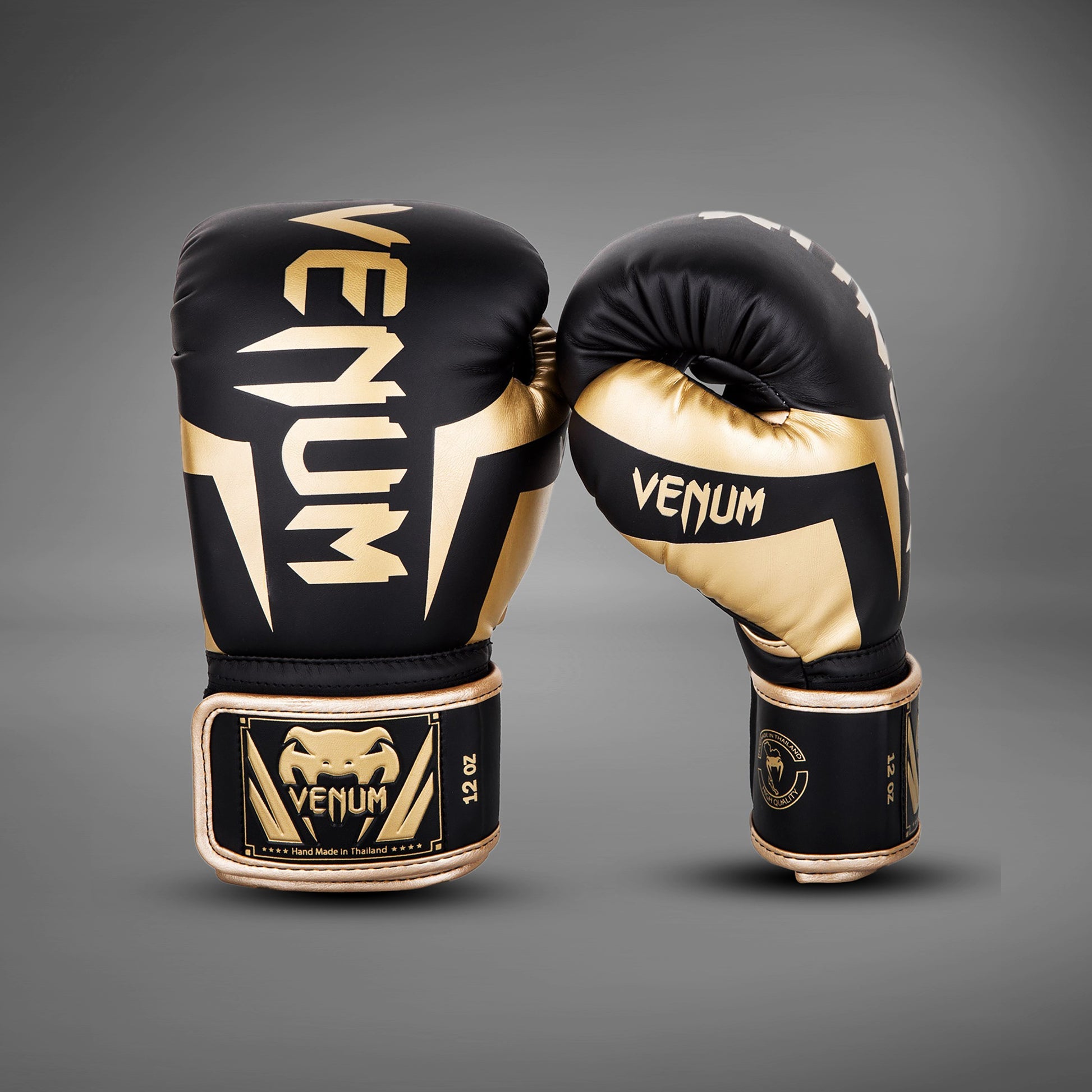 Gants de boxe Venum Elite - Noir/Doré - product-type_Gants de boxe