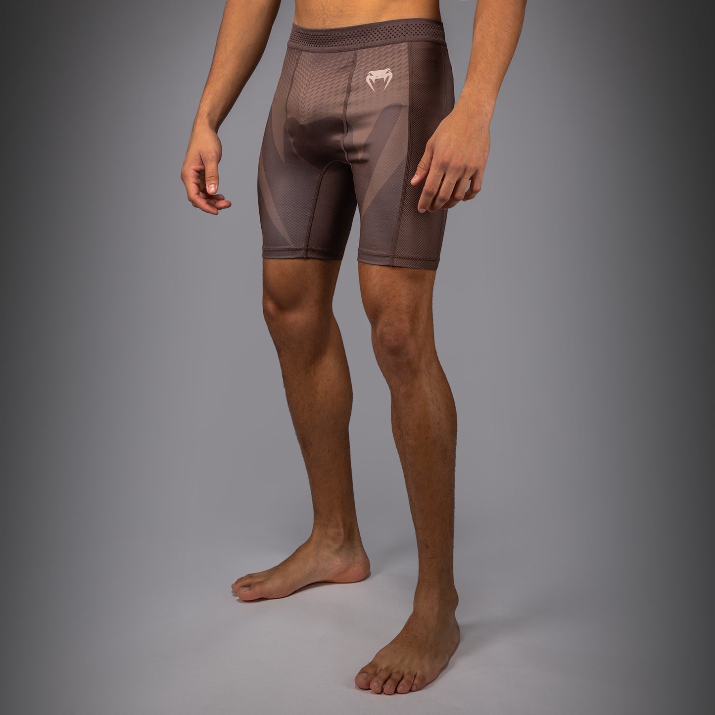 Short de Compression Venum No Gi - Marron Chocolat