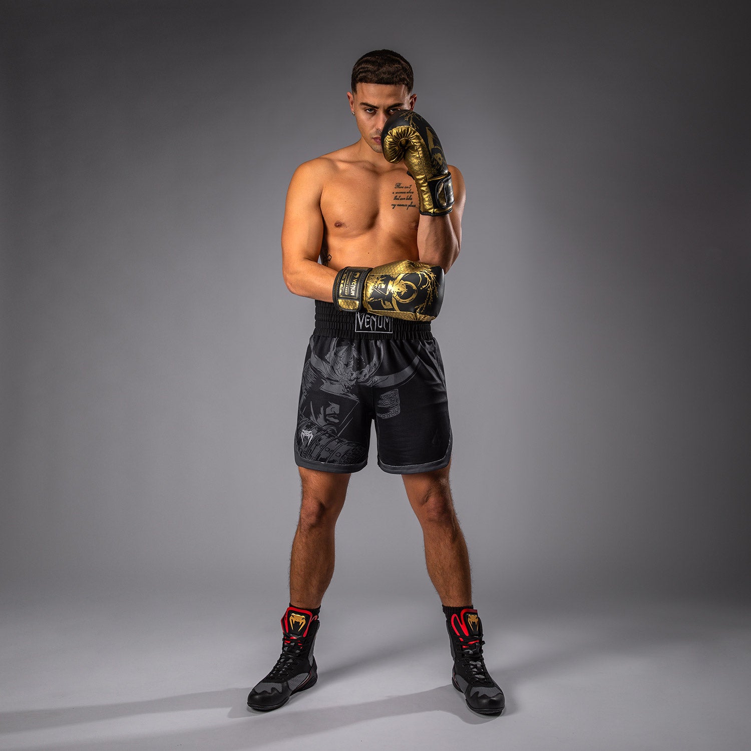 Short de Boxe Venum x Assassin's Creed Shadows - Noir - product-type_Shorts de boxe