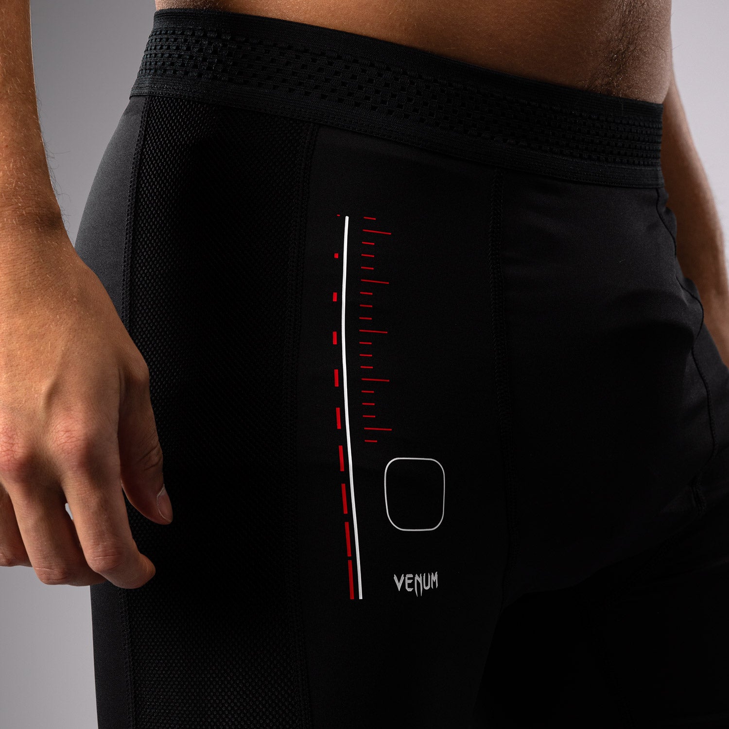 Short de compression Venum Tactical XT- Noir/Rouge Feu - product-type_Shorts de compression