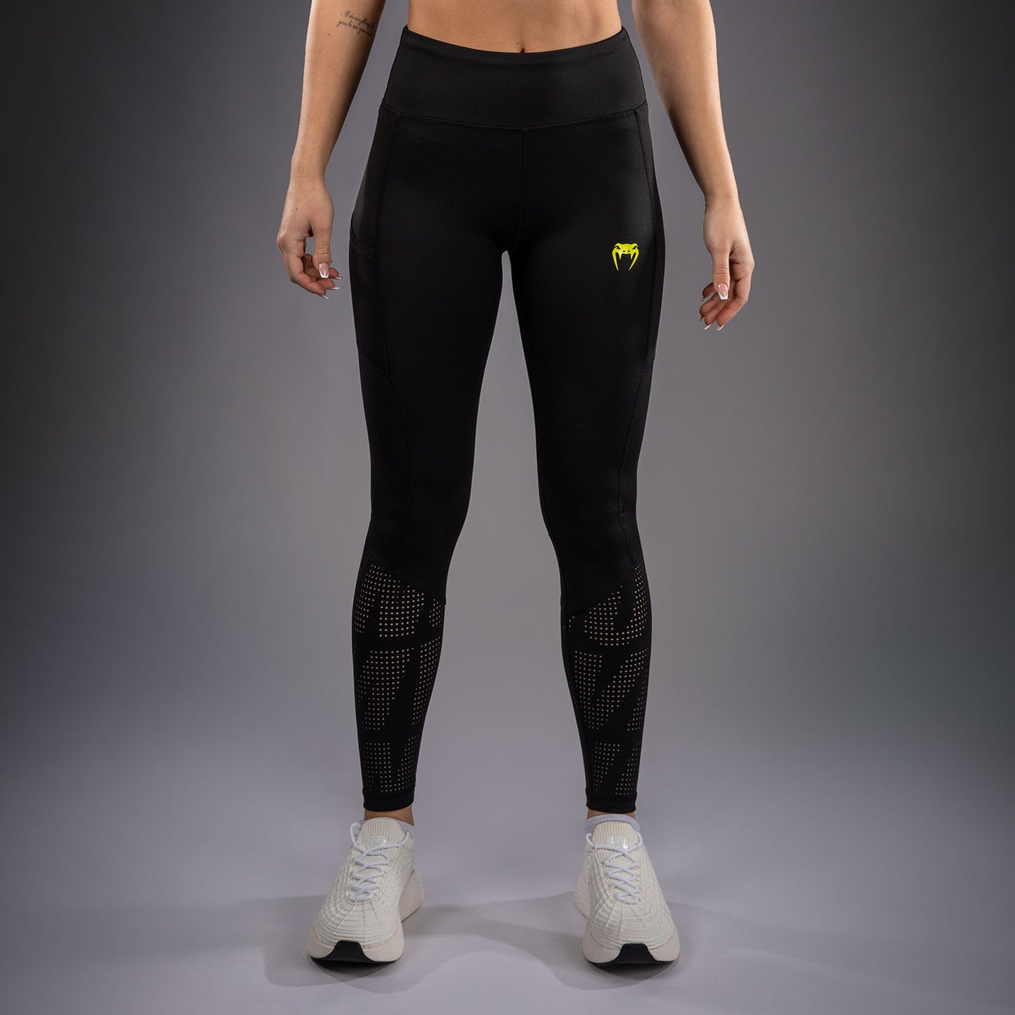 Legging Venum Lazer Pour Femme - Noir/Jaune - product-type_Leggings