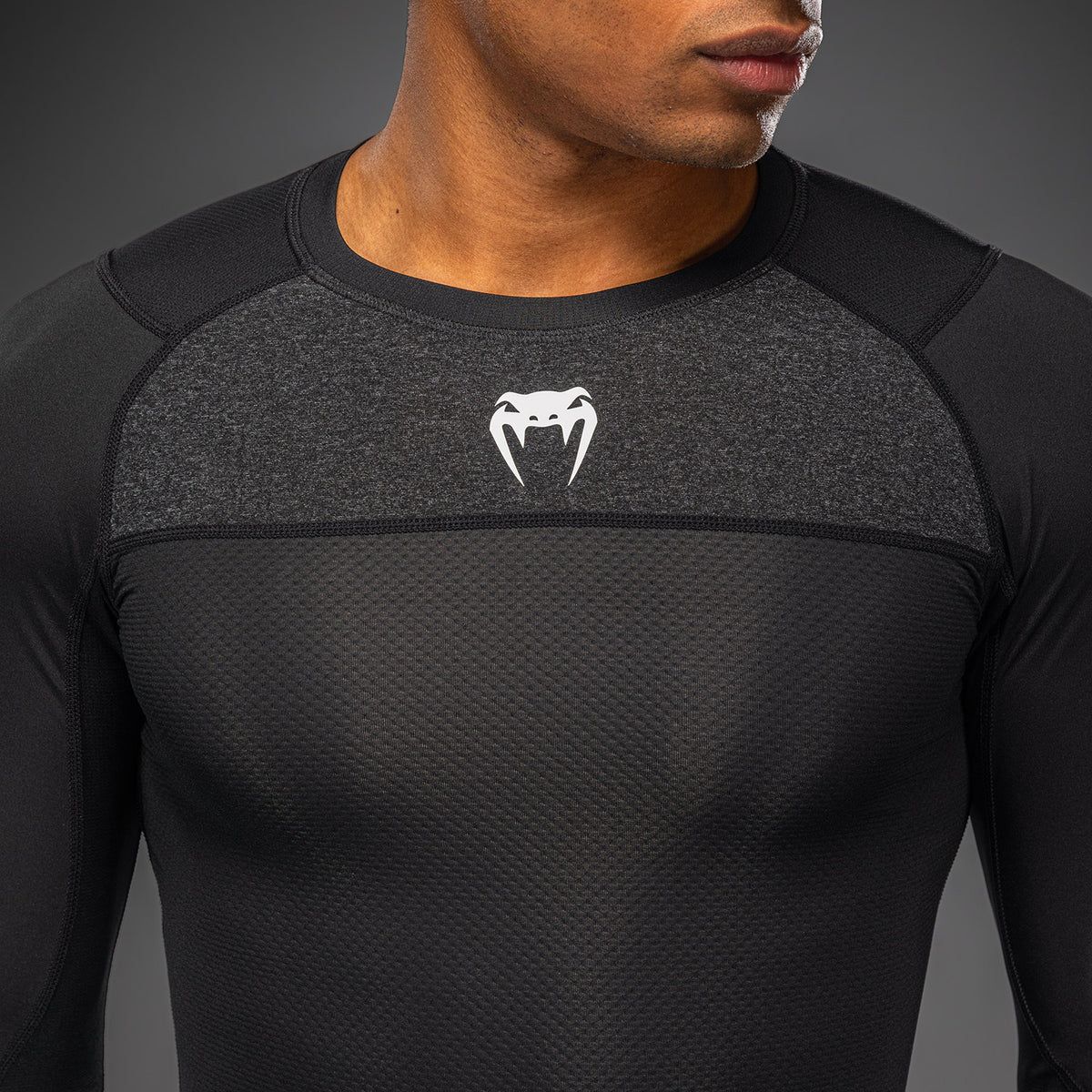 Rashguard manches longues Venum G-Fit Scale - Noir