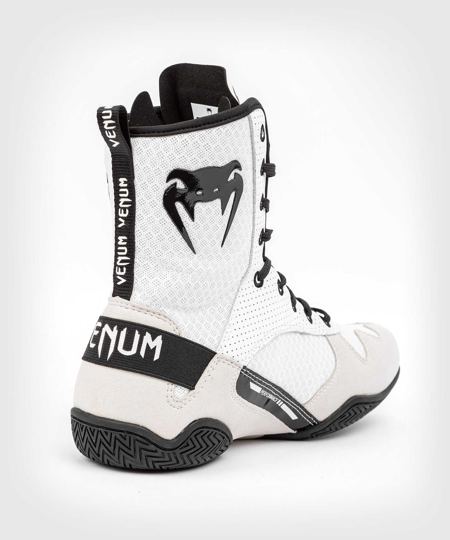 Chaussures De Boxe Venum Elite – Blanc/Noir - product-type_Chaussures de boxe