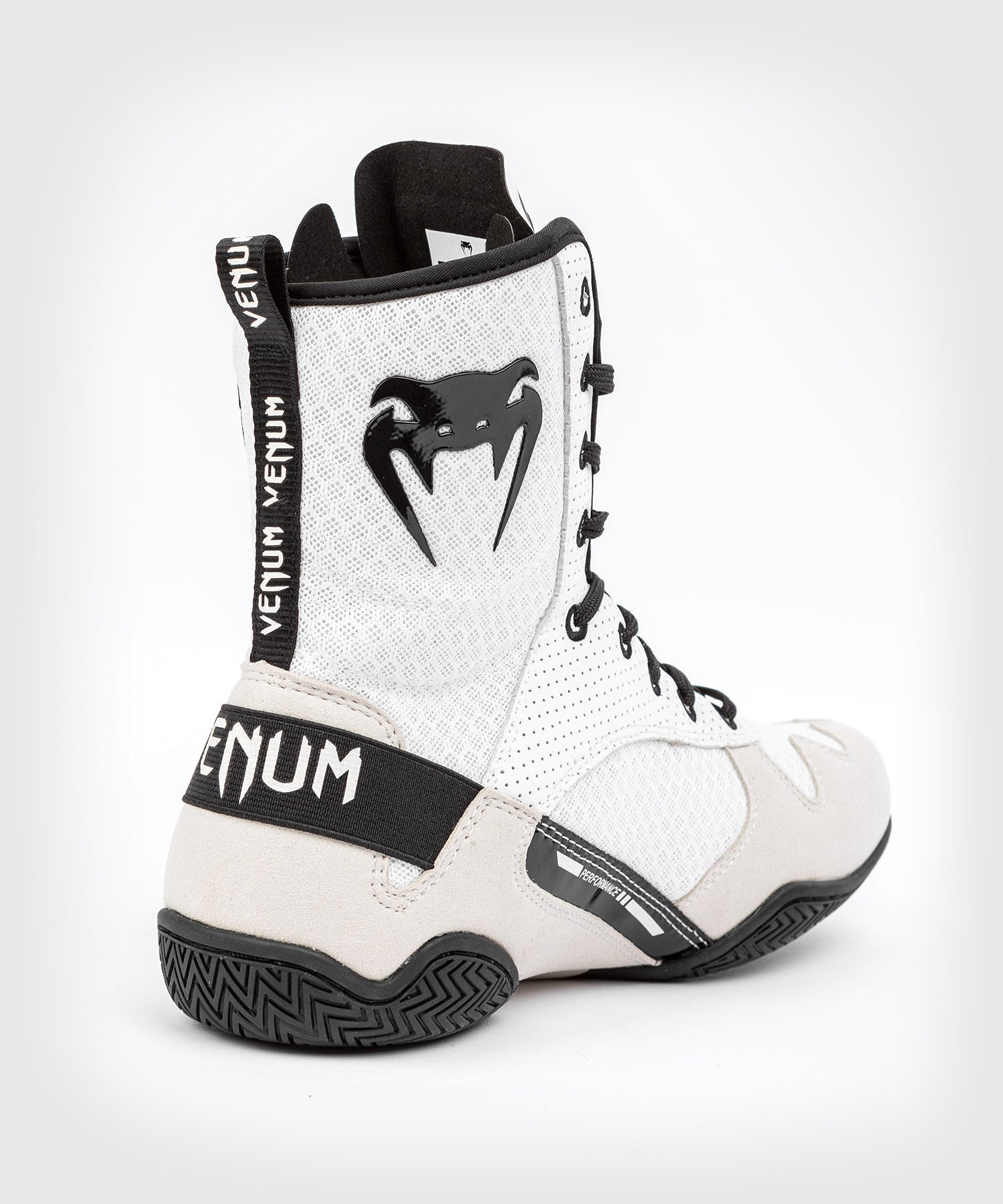 Chaussures De Boxe Venum Elite – Blanc/Noir - product-type_Chaussures de boxe