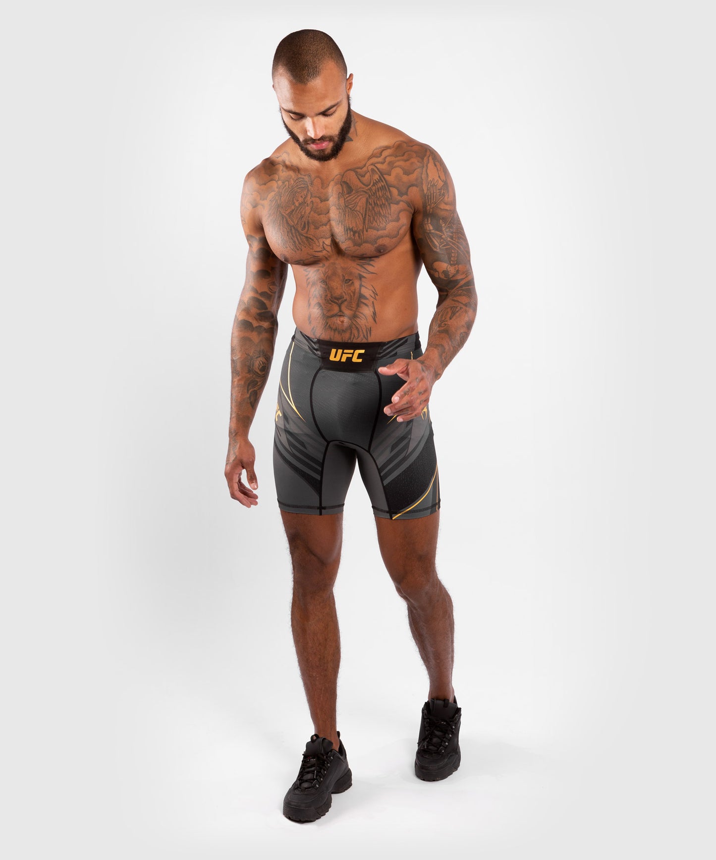 Short de Vale tudo Homme UFC Venum Authentic Fight Night - Coupe Longue - Champion - product-type_Shorts de compression