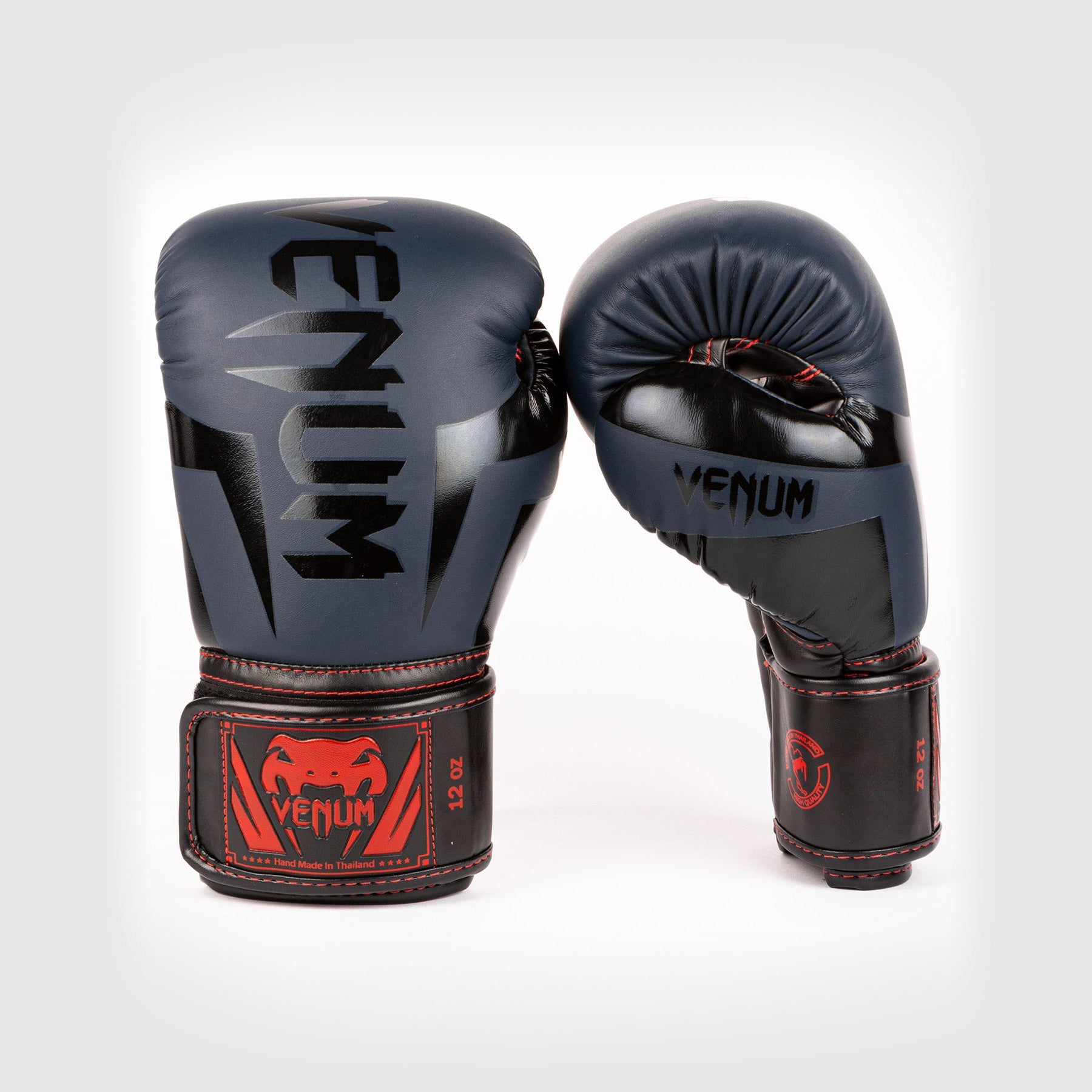 Gants de boxe Venum Elite - Bleu Marine/Noir-Rouge - product-type_Gants de boxe