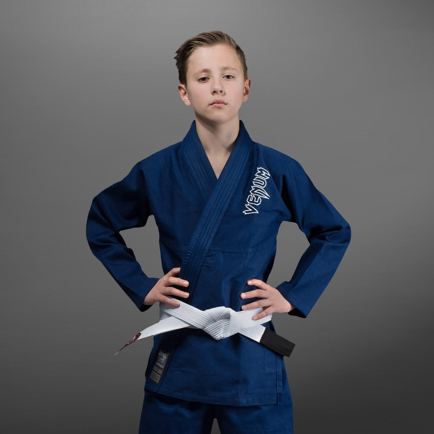 Kimono JJB Bleu Marine (Ceinture blanche offerte) Venum Contender pour Enfants - product-type_Kimonos de JJB