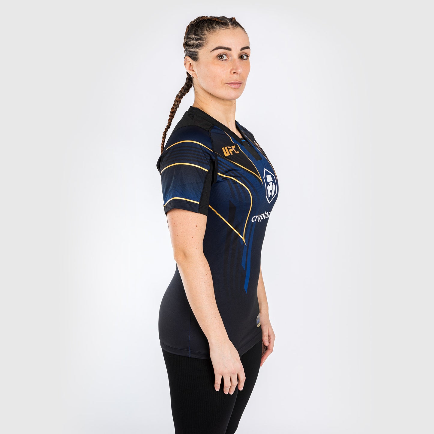 T-shirt Technique Femme Personnalisé UFC Venum Authentic Fight Night 2.0 - Midnight Edition - Champion - product-type_T-Shirts Dry Tech