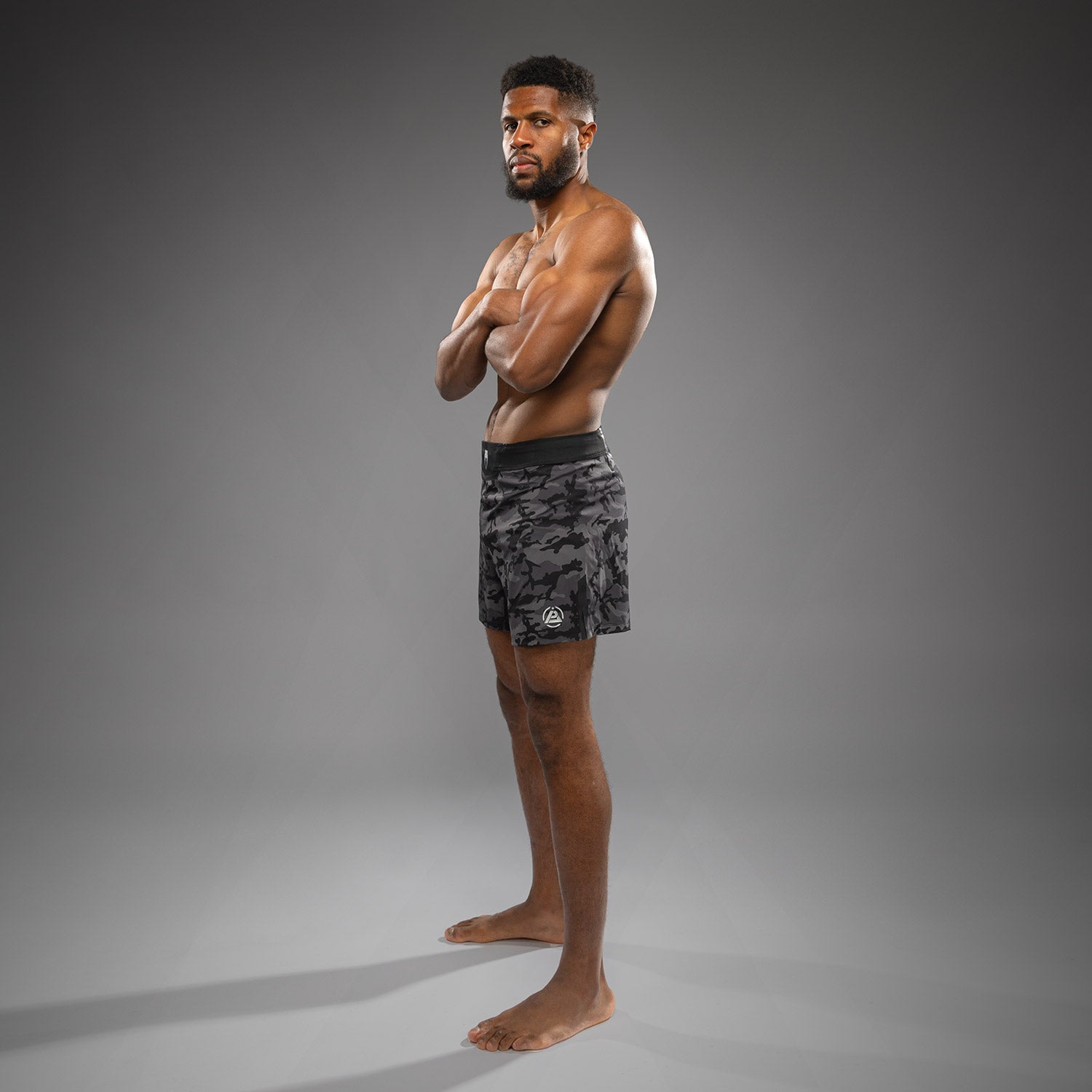 Short de Combat Venum x Polaris - Noir/Gris - product-type_Shorts de MMA