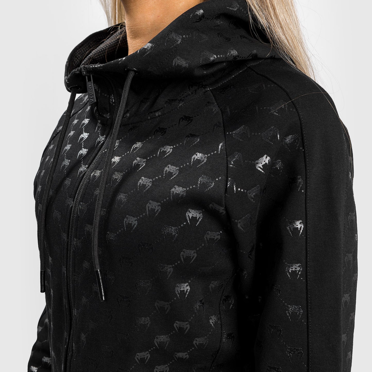 Sweatshirt Venum Monogram - Pour Femme - Noir/Or Rose - product-type_Vestes