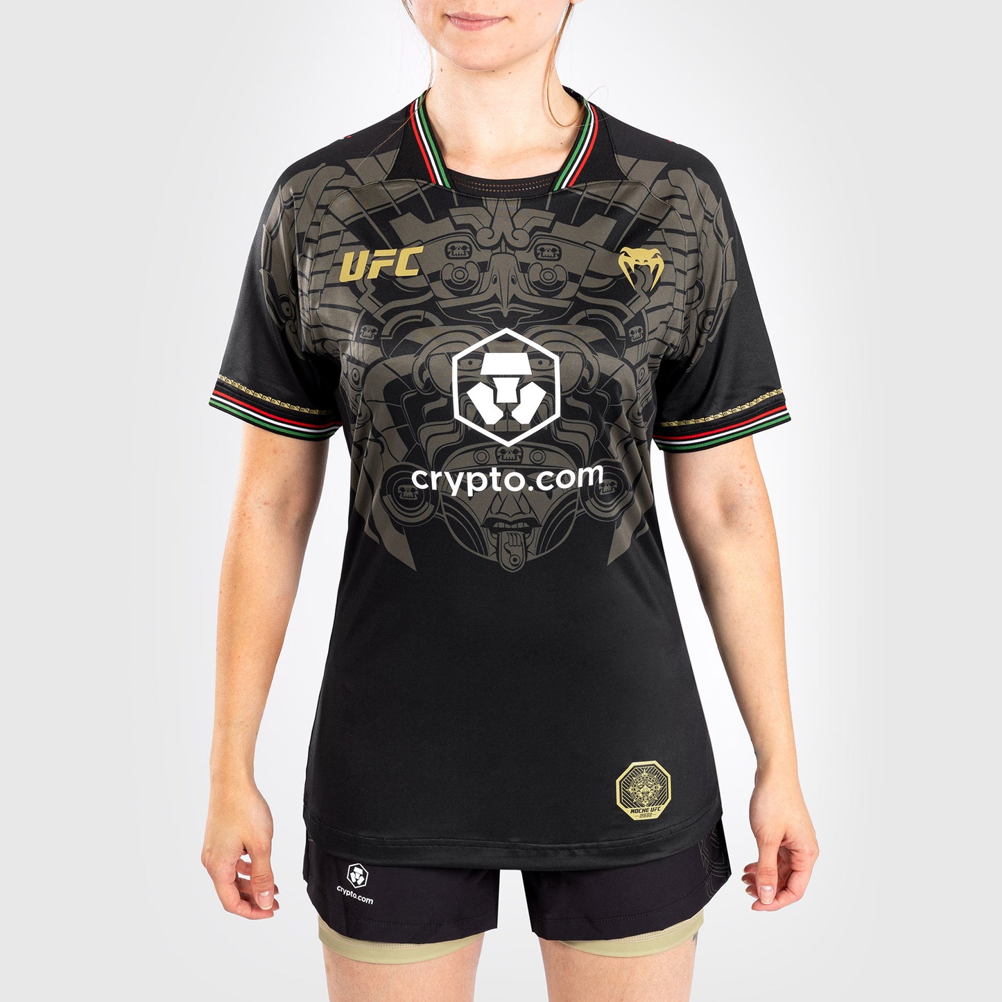 Noche UFC by Venum Authentic Fight Night T-shirt Dry Tech pour femme - Noir - product-type_T-Shirts Dry Tech