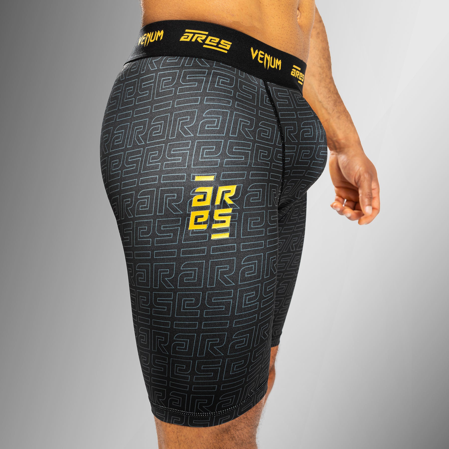 Short de Compression pour Hommes Venum x Ares - Noir/Or - product-type_Shorts de compression