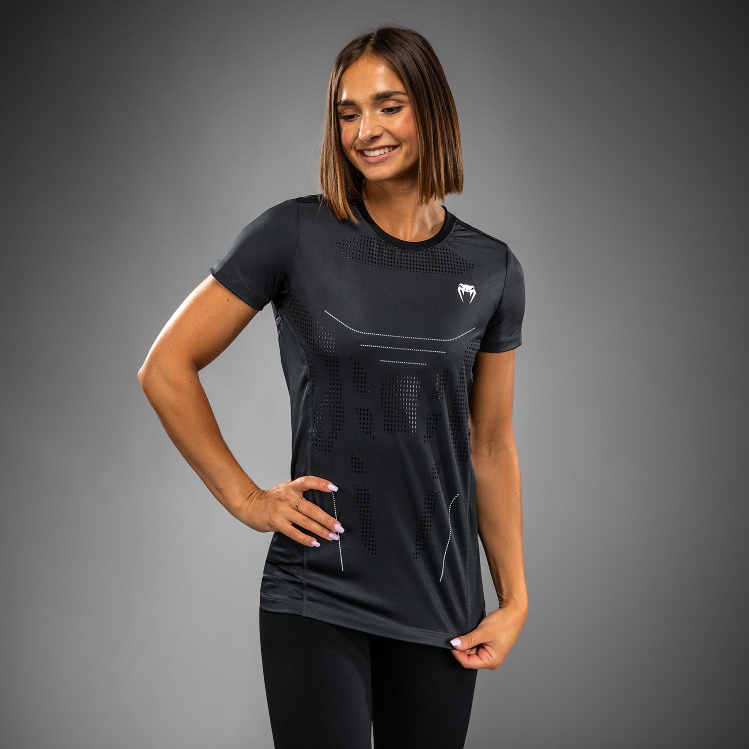 T-shirt Dry-Tech pour Femmes Venum Technical 3.0 - Gris Tempête - product-type_T-Shirts Dry Tech