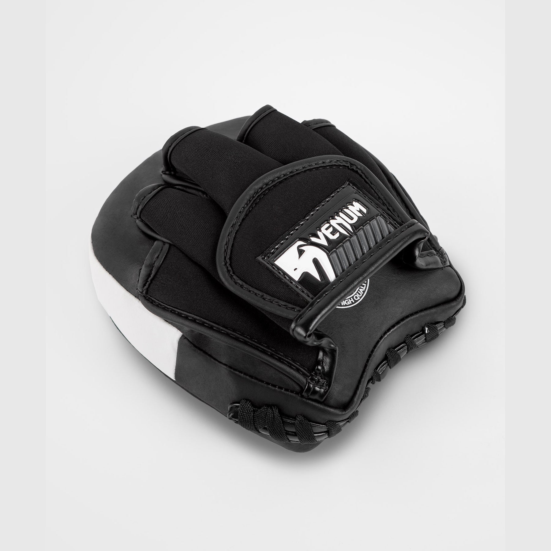 Venum Elite Thick Coaching Mitts Cuir Mini (Paire) - Noir/Blanc - product-type_paos