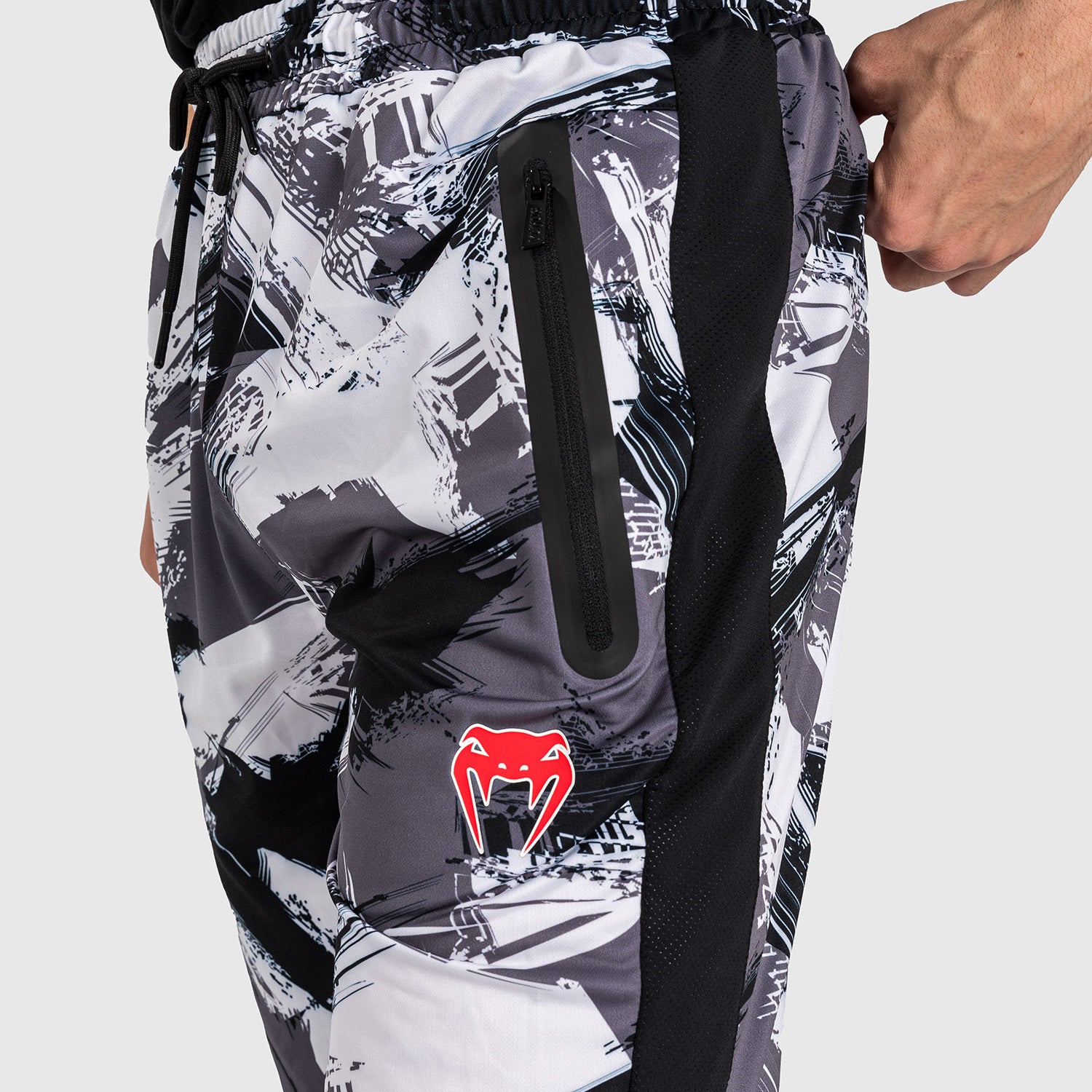 Pantalon de Jogging Venum Electron 3.0 - Rouge/Gris - product-type_Pantalons de jogging