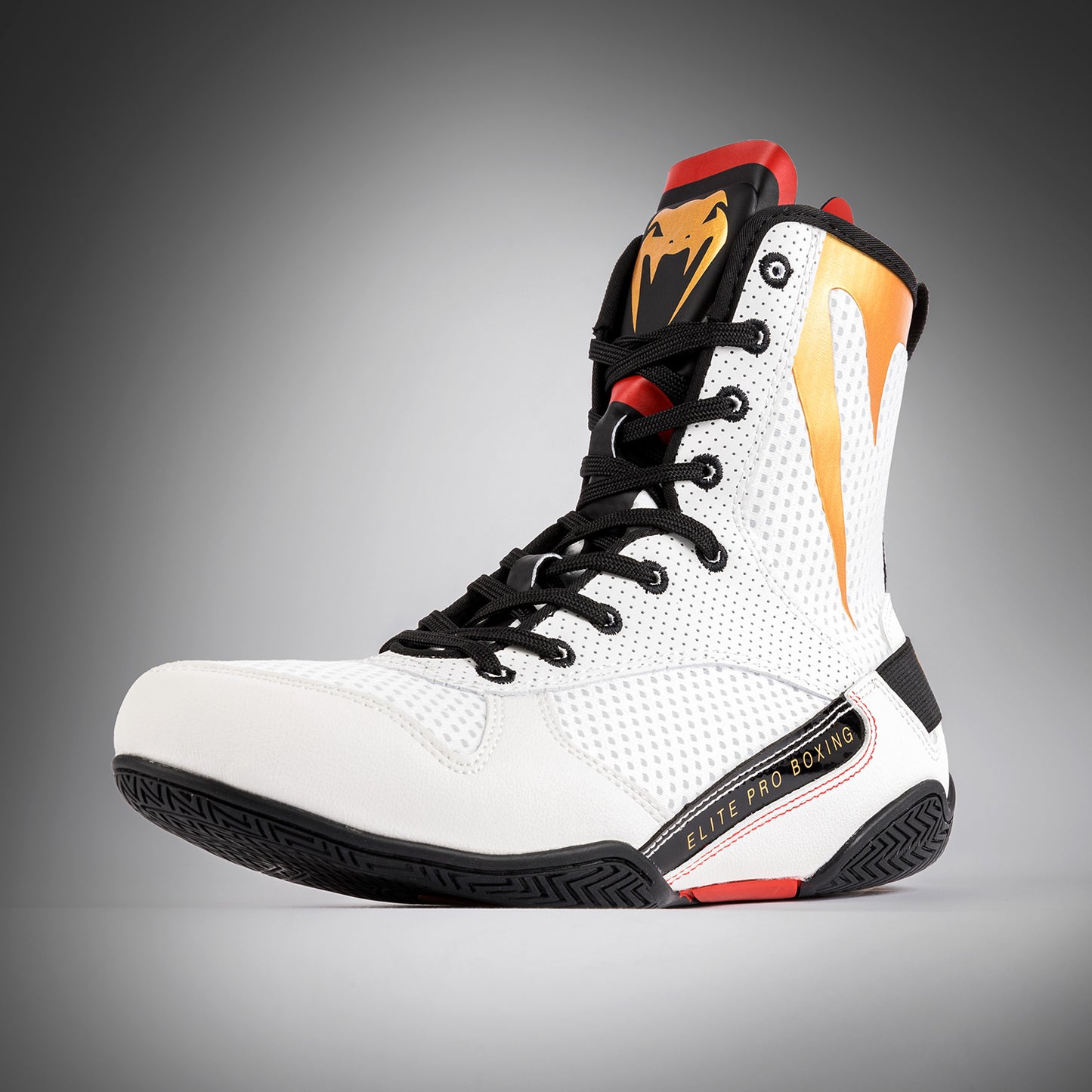 Chaussures de boxe Venum Elite - Glace/Or - product-type_Chaussures de boxe