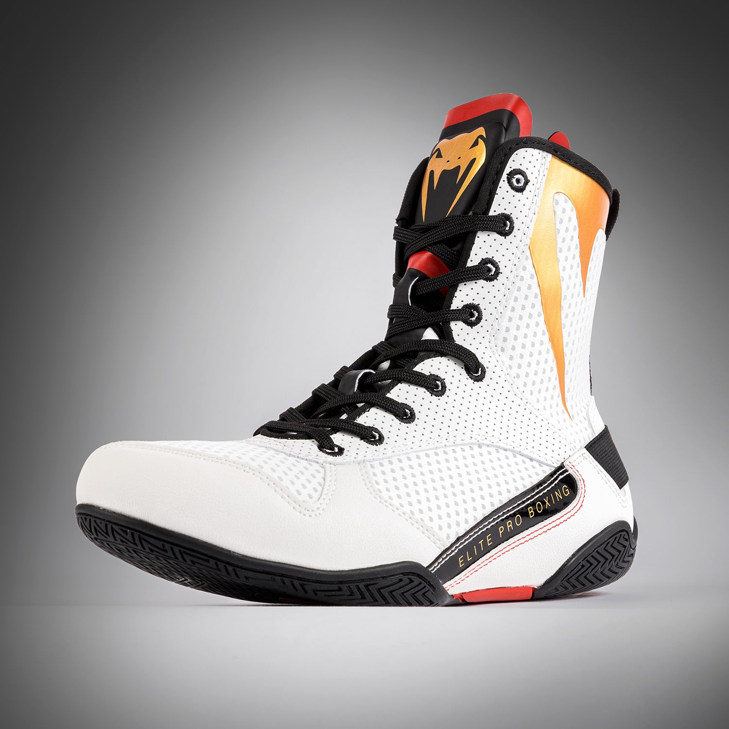 Chaussures de boxe Venum Elite - Glace/Or - product-type_Chaussures de boxe