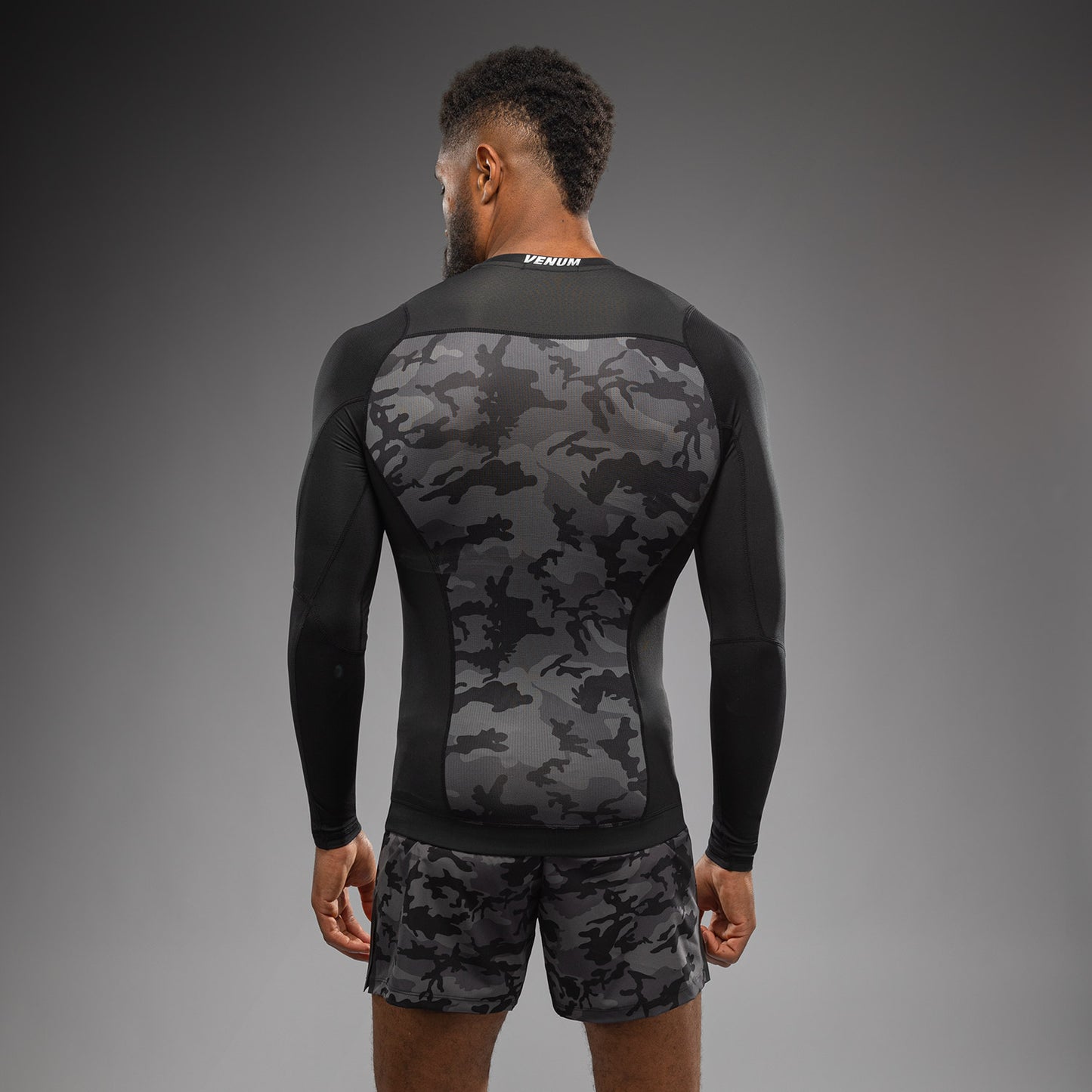 Rashguard manches longues Venum x Polaris - Noir/Gris - product-type_T-Shirts de Compression