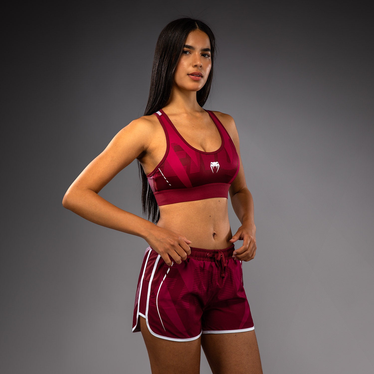 Brassière de Sport Femme Venum Adrenaline – Bordeaux/Rose - product-type_Brassières de sport