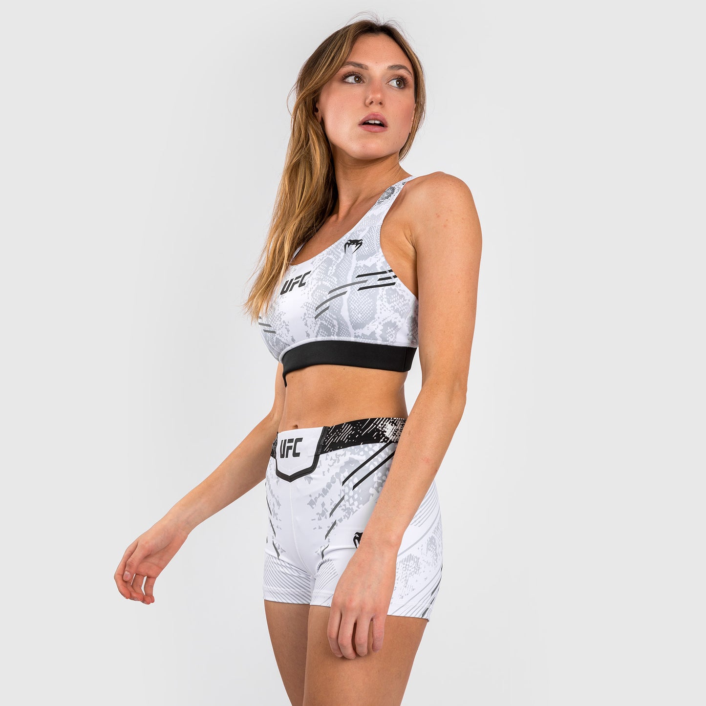 Brassière Femme UFC Authentic Adrenaline Fight Night By Venum - Blanc - product-type_Brassières de sport