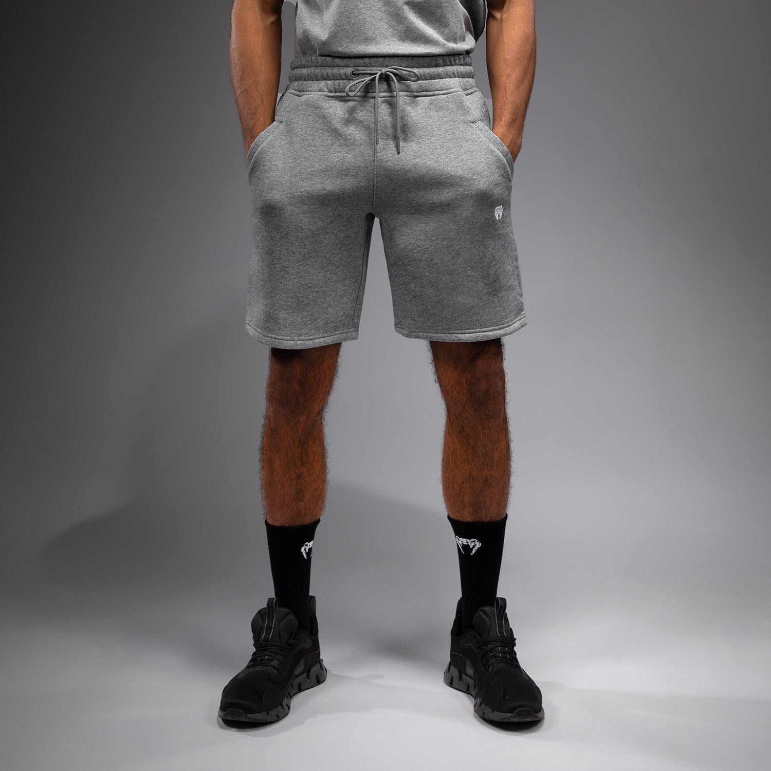 Shorts en Coton Venum Silent Power - Cloudy Grey - product-type_Shorts en Coton