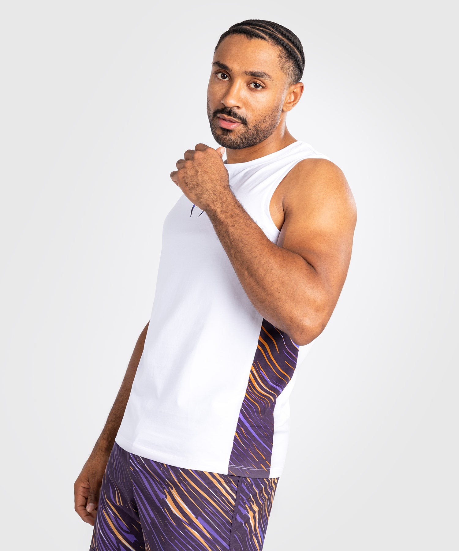 Débardeur pour Hommes Venum Rapid - Blanc/Violet Foncé - product-type_Débardeurs