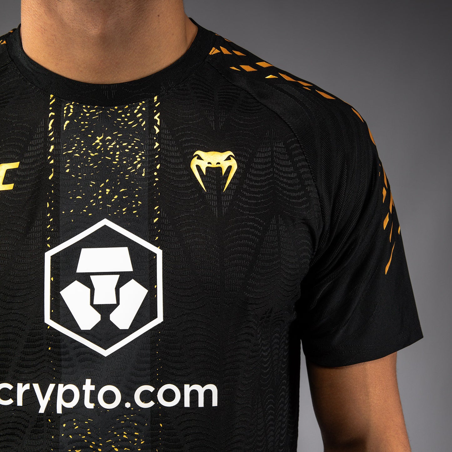 Maillot Officiel Walkout Homme Personnalisé UFC Zenith by Venum Authentic Fight Night - Champion