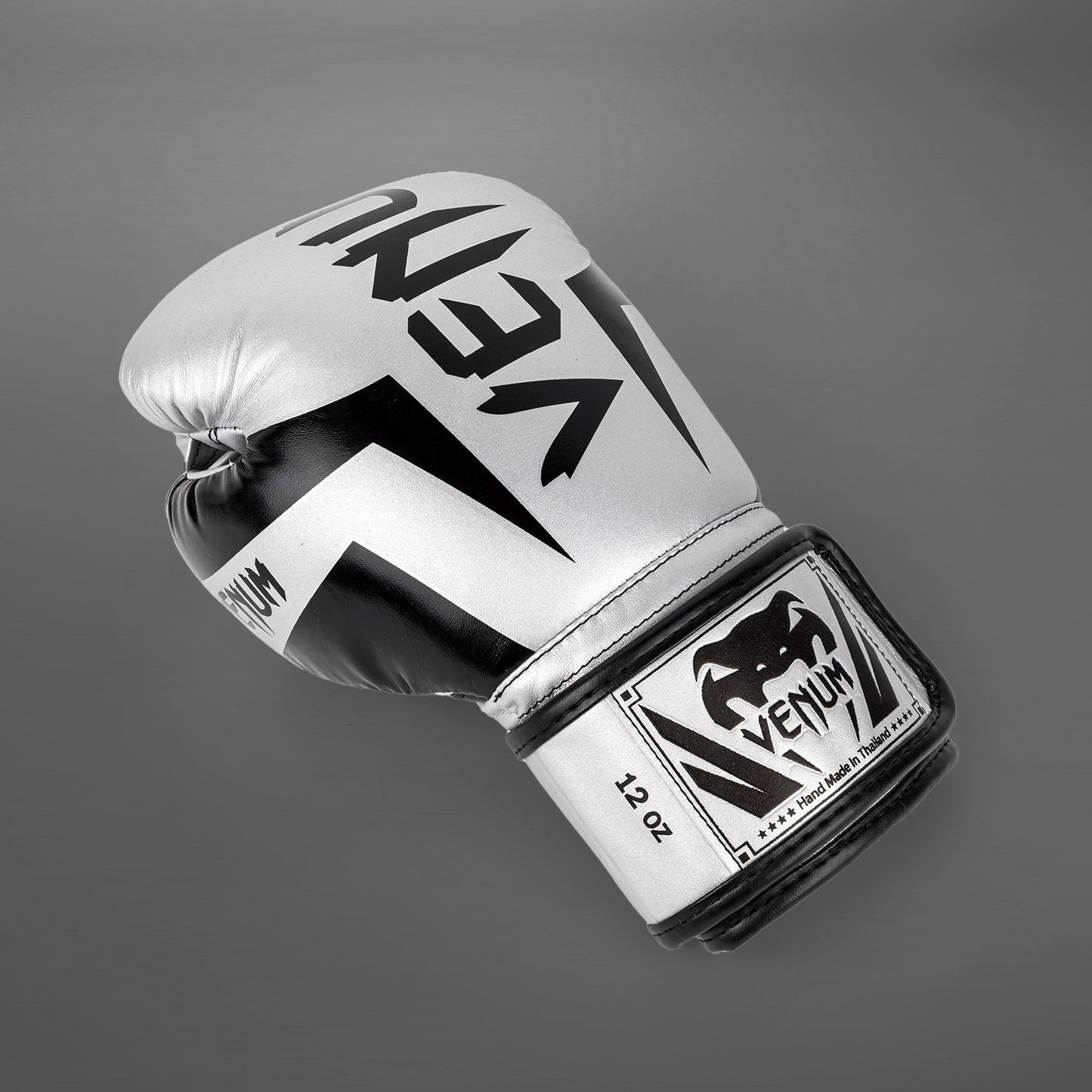 Gants de boxe Venum Elite - Argent/Noir