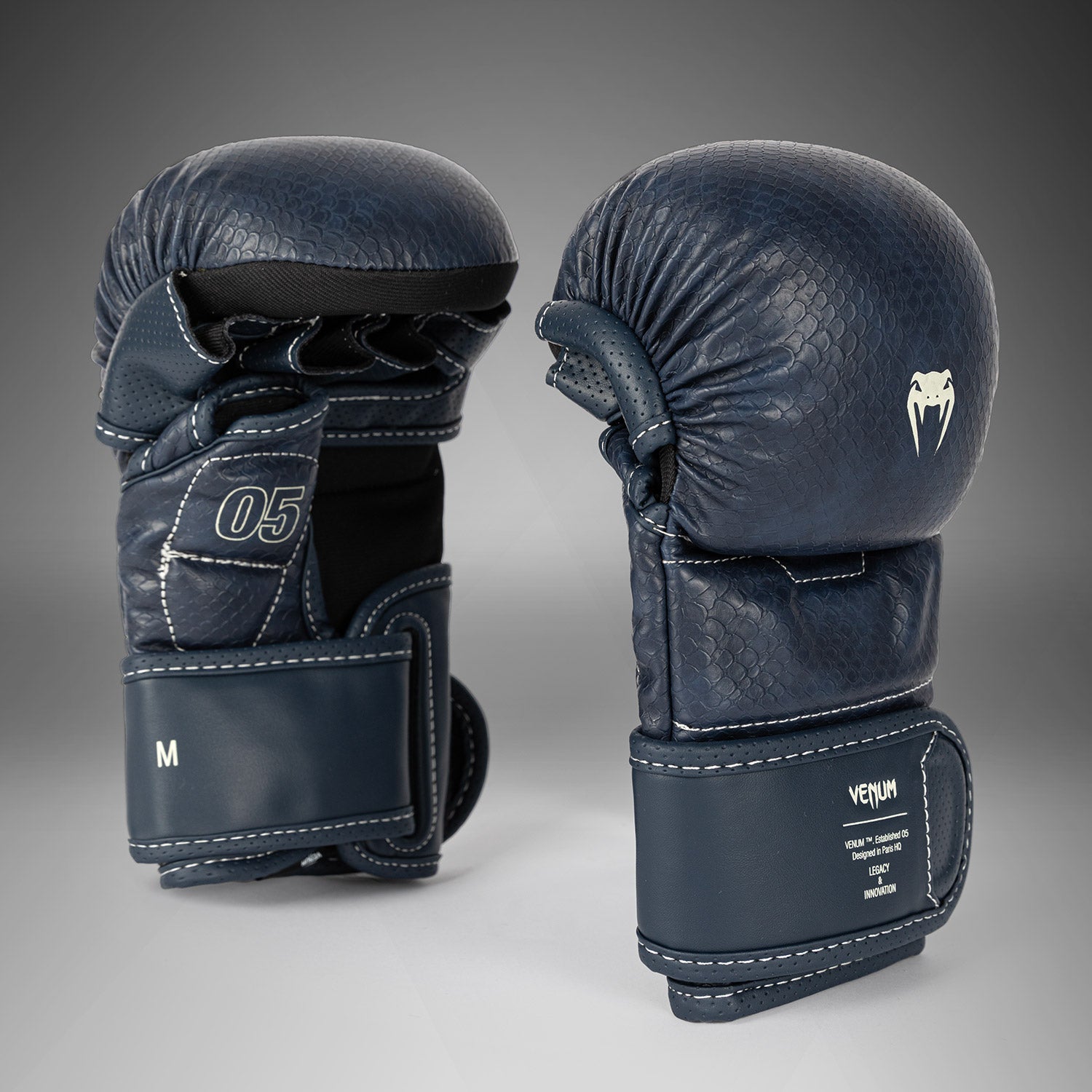 Gants de Sparring MMA Venum Impact Evo Scales – Bleu Minuit - product-type_Gants de Sparring