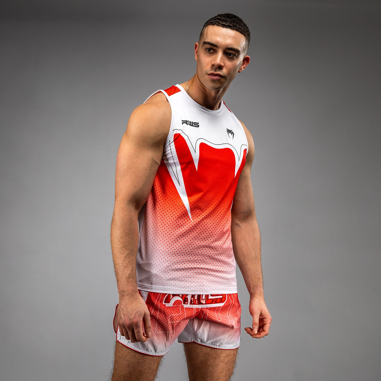Débardeur Dry-Tech Homme Venum x RWS 2.0 – Blanc/Rouge - product-type_Débardeurs