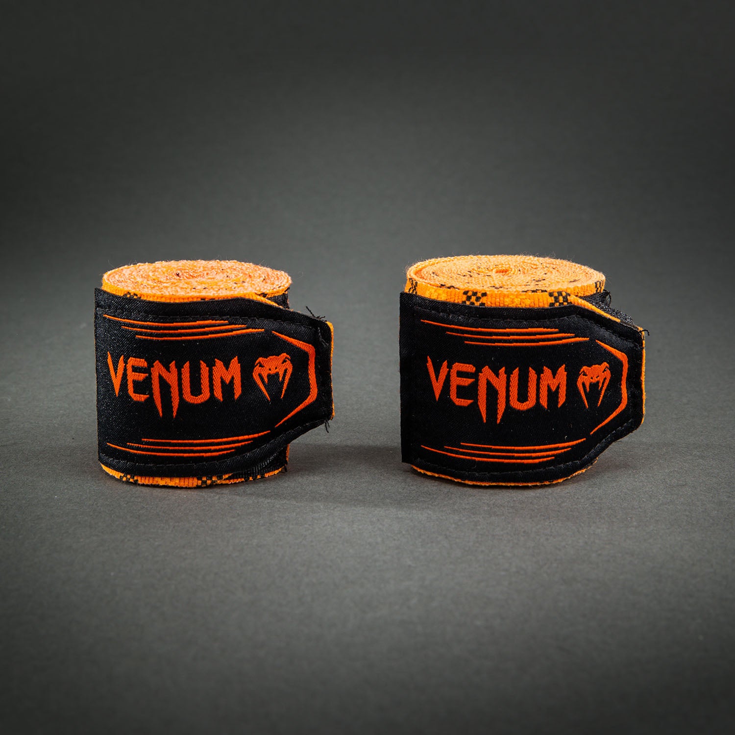 Bandes de Boxe Venum Kontact Evo Tartan - Citrouille - product-type_Bandages de boxe