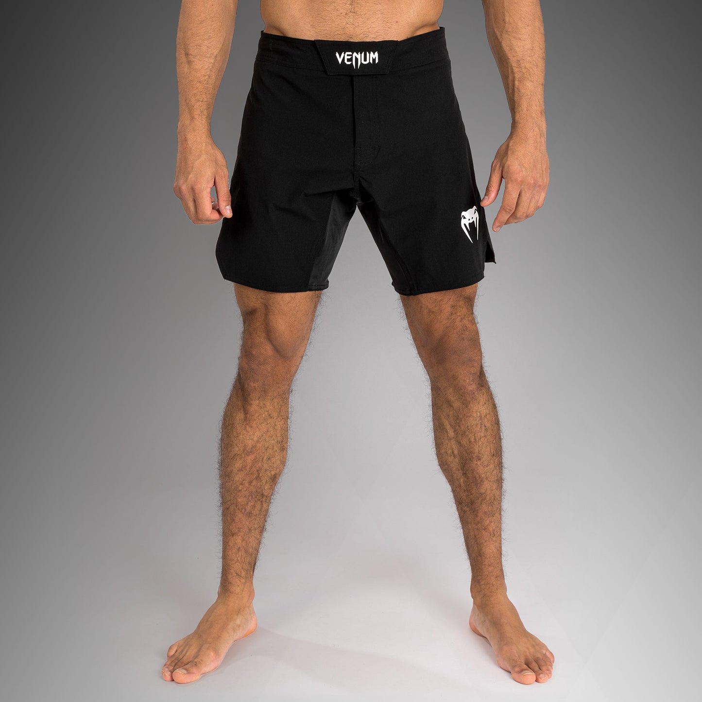 Short de combat pour homme Venum Contender - Noir/Blanc - product-type_Shorts de MMA
