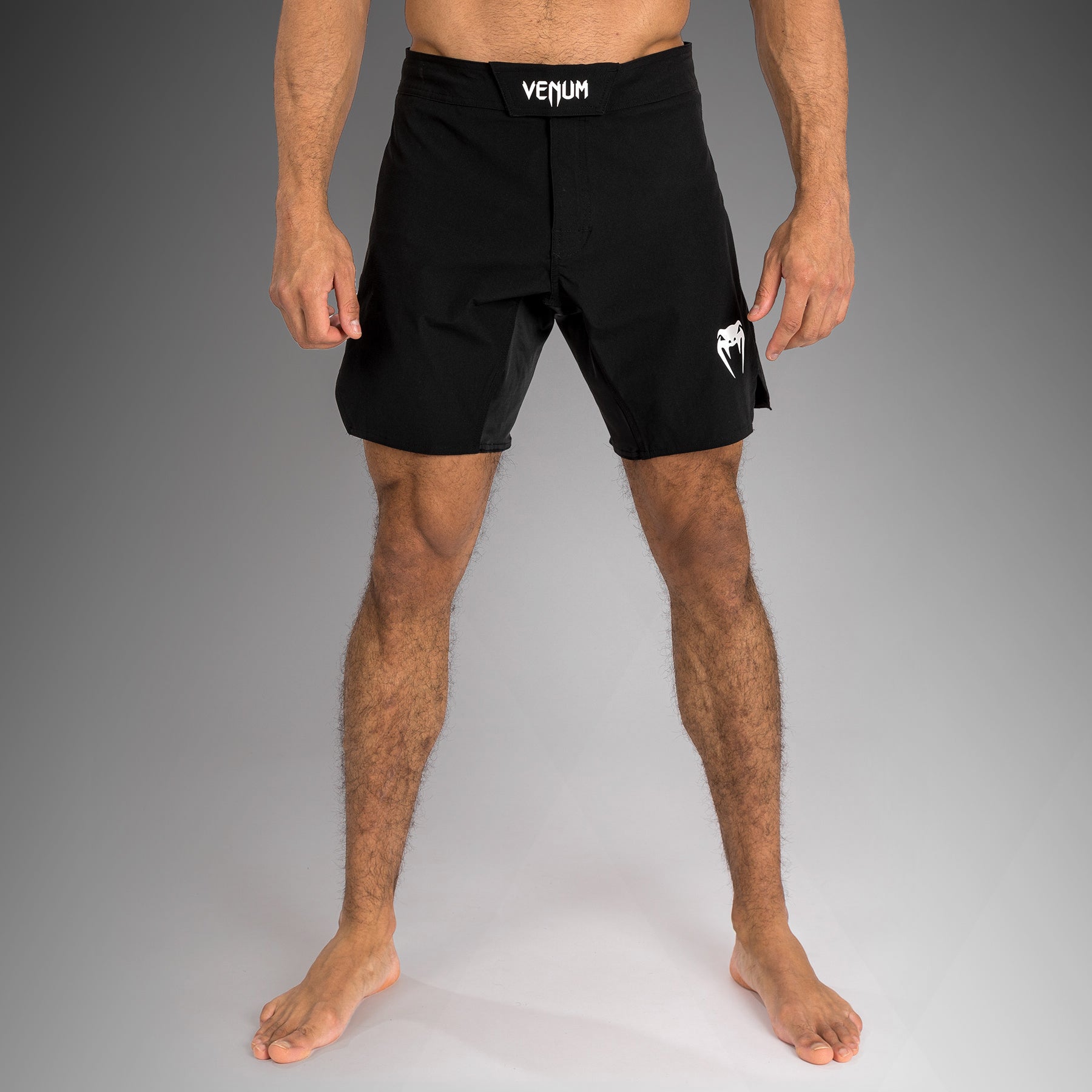 Short de combat pour homme Venum Contender - Noir/Blanc - product-type_Shorts de MMA