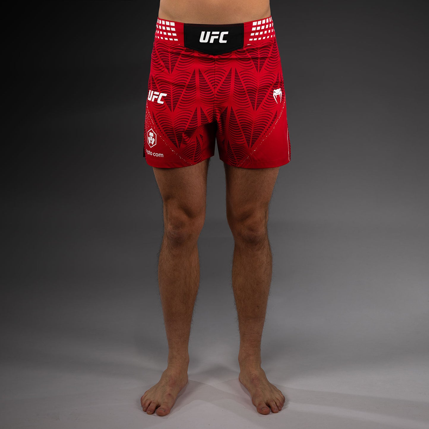 Short de combat coupe courte Homme Personnalisé UFC Zenith by Venum Authentic Fight Night - Rouge