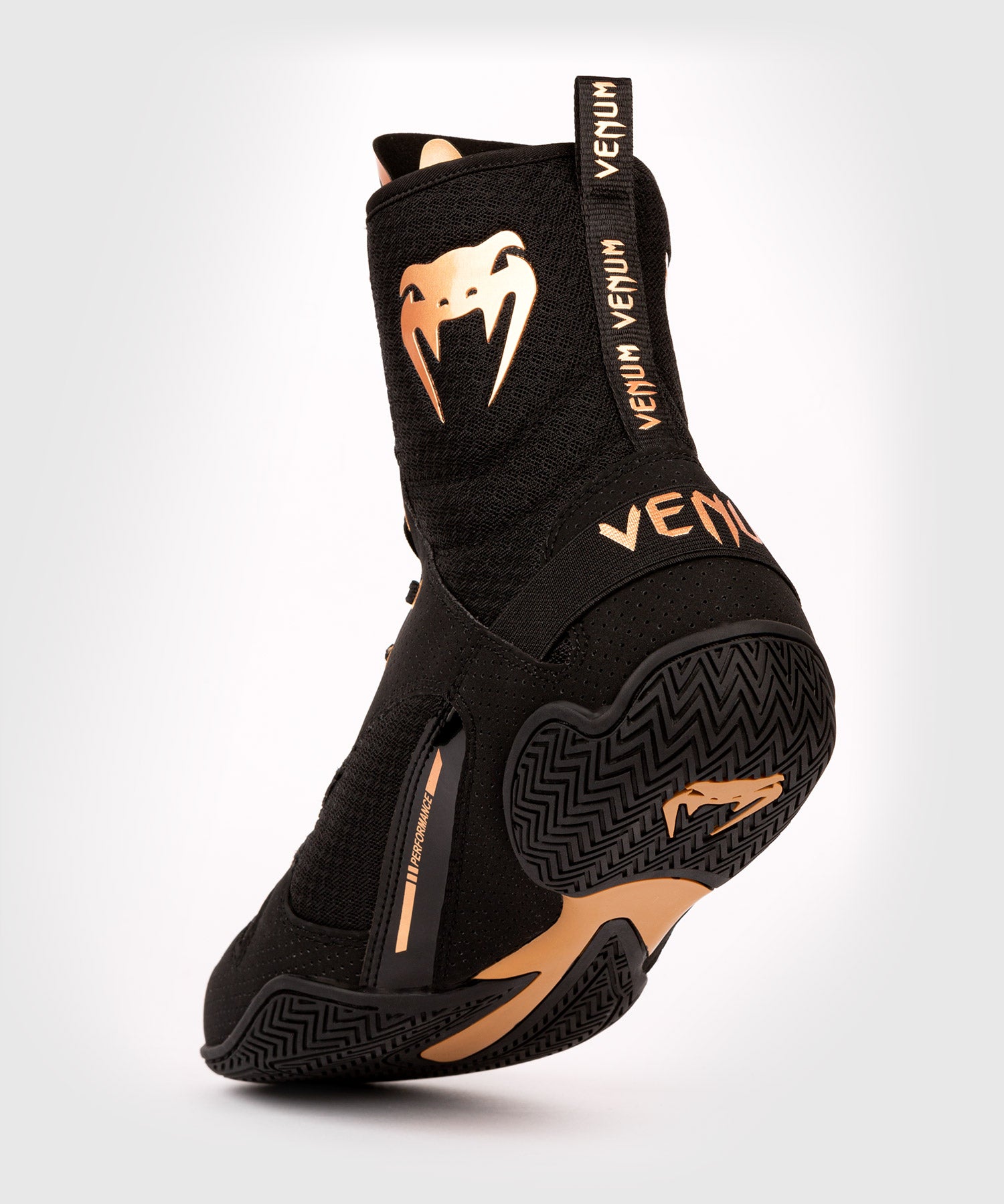 Chaussures de Boxe Venum Elite – Noir/Bronze - product-type_Chaussures de boxe