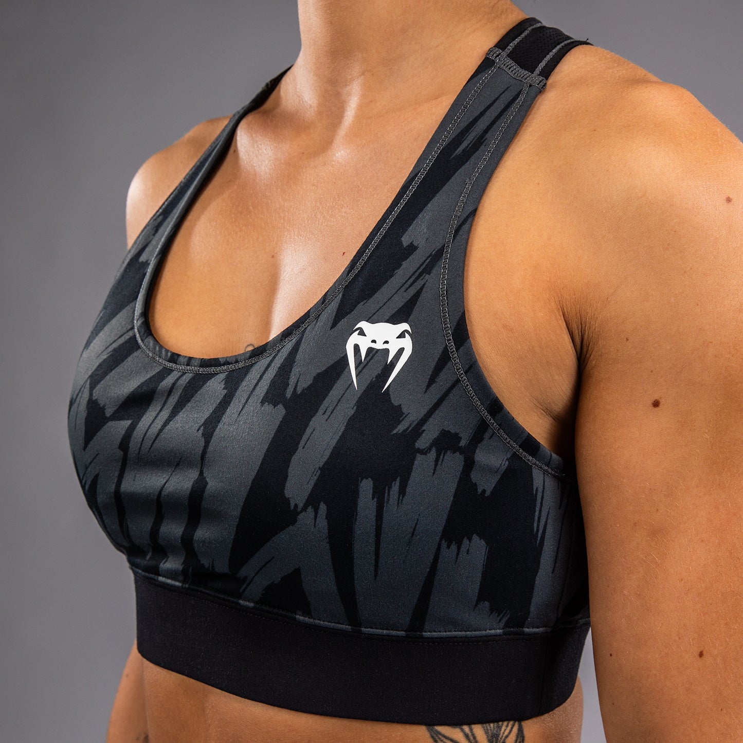 Brassière de Sport pour Femmes Venum Graffiti - Urban Charcoal - product-type_Brassières de sport