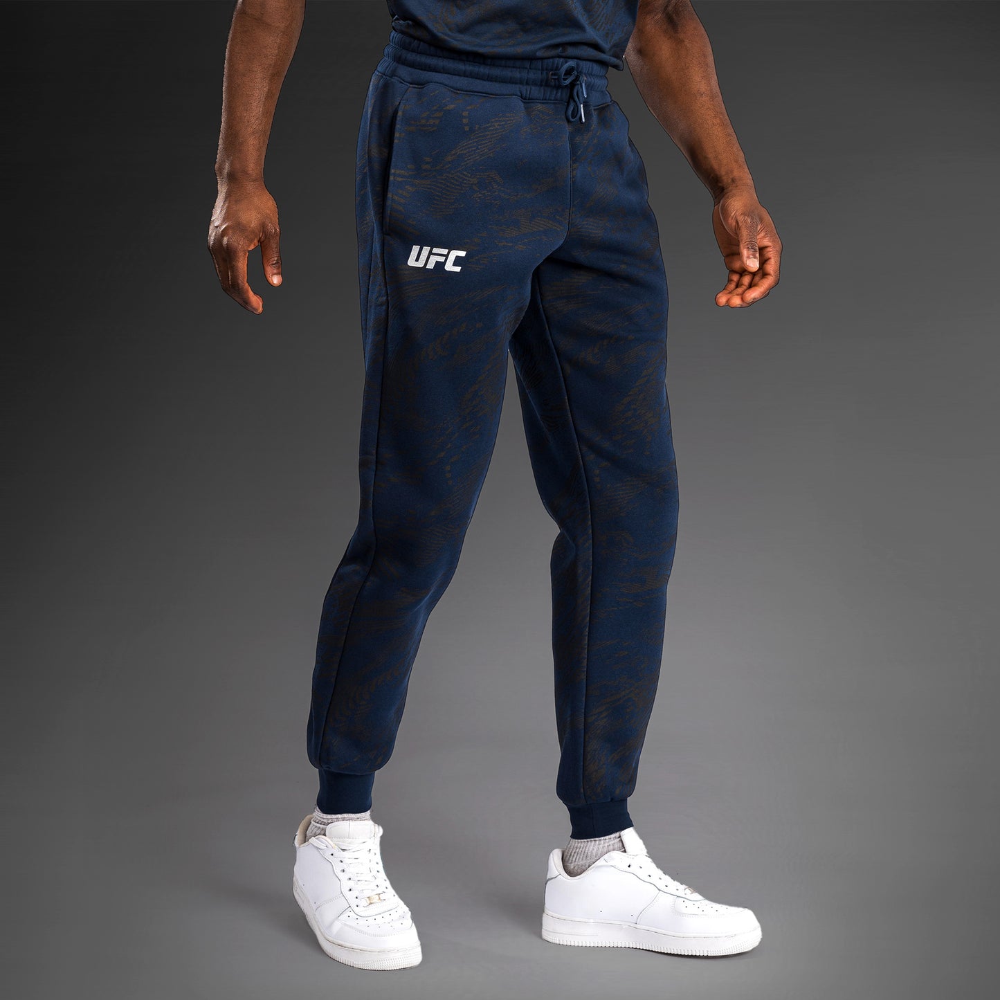 Pantalon en Coton pour Hommes UFC Fusion by Venum Fight Week - Bleu Océanique - product-type_Pantalons de jogging