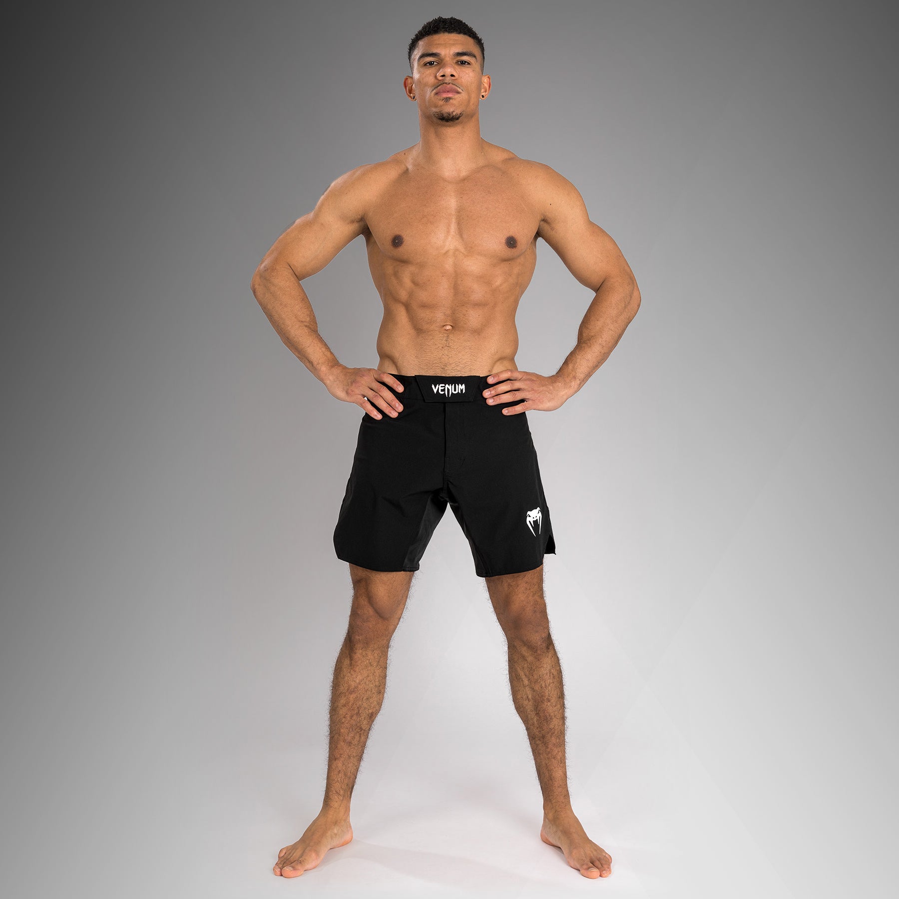 Short de combat pour homme Venum Contender - Noir/Blanc - product-type_Shorts de MMA