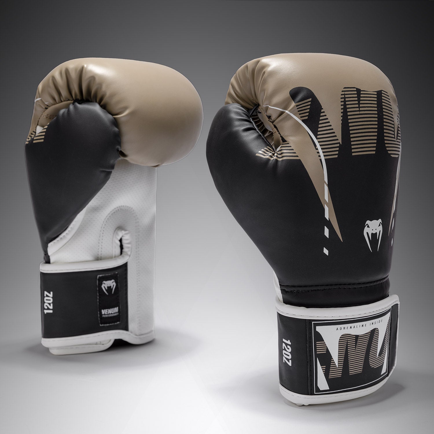Gants de Boxe Venum Adrenaline – Noir/Sable - product-type_Gants de boxe