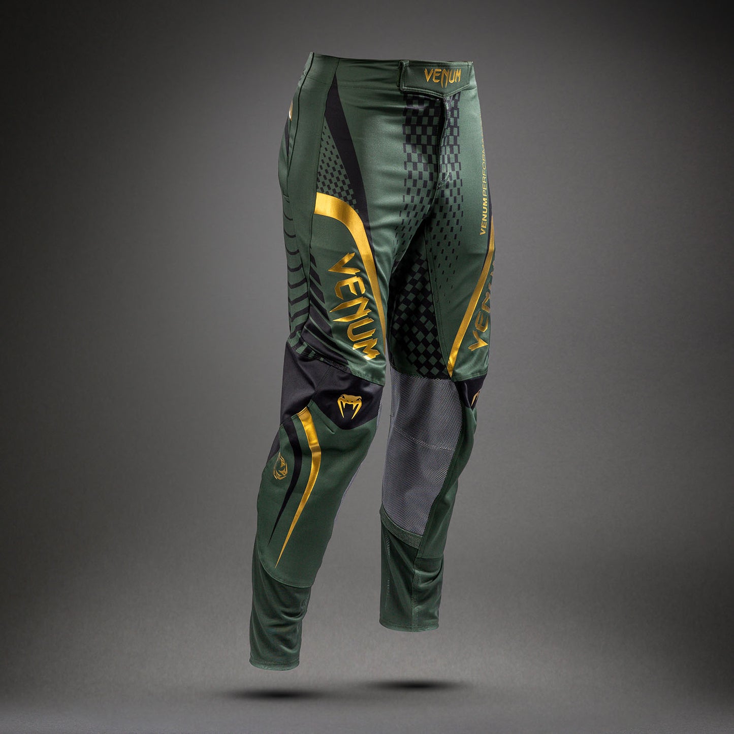 Pantalon de Motorsports Venum MX Challenger - Noir/Vert/Or