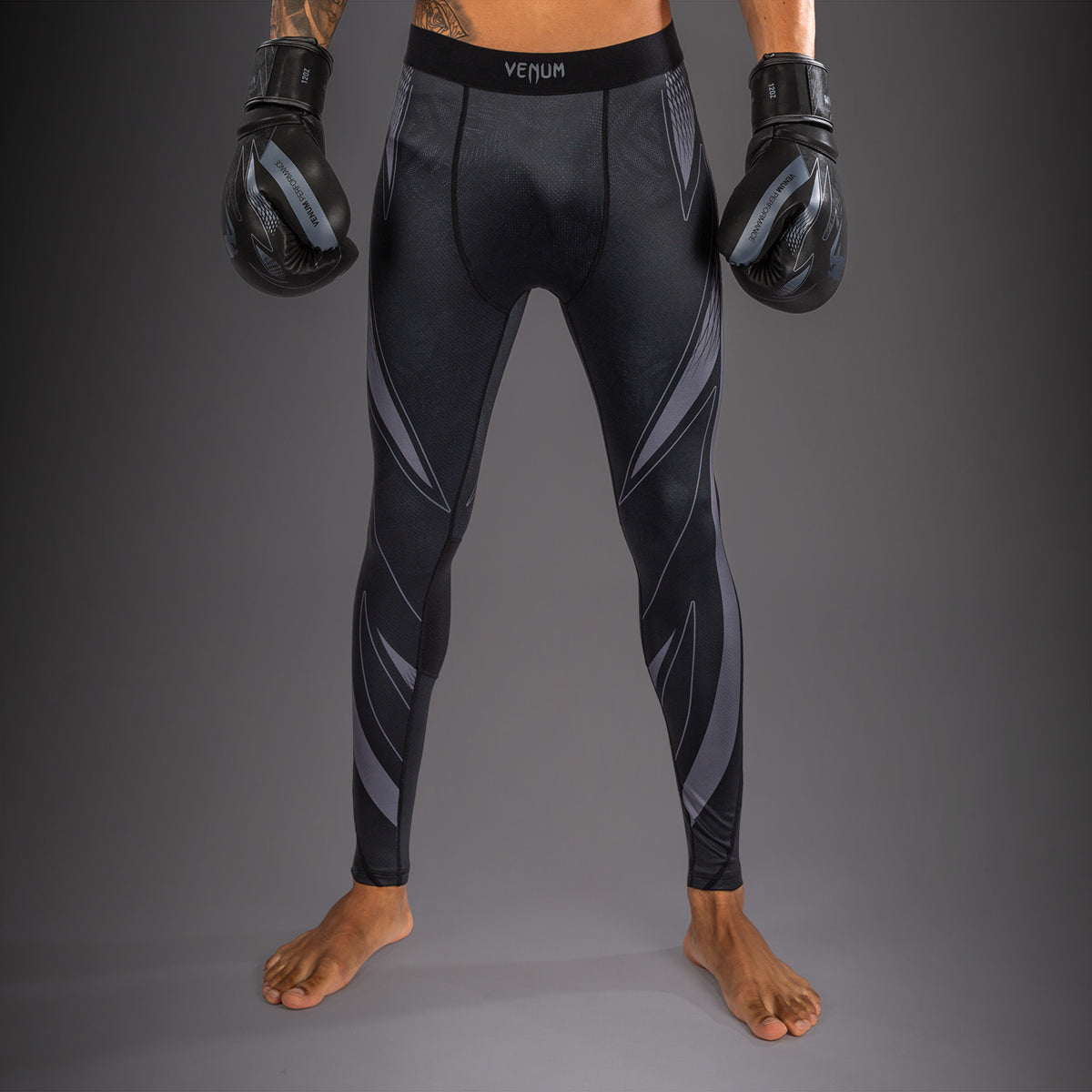Pantalon de compression Venum Amazonia Reborn - Noir/Gris
