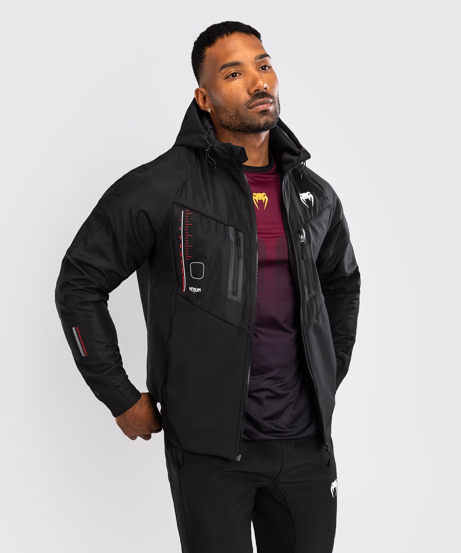 Veste de Survêtement Venum Tactical XT- Noir/Rouge Feu - product-type_Vestes