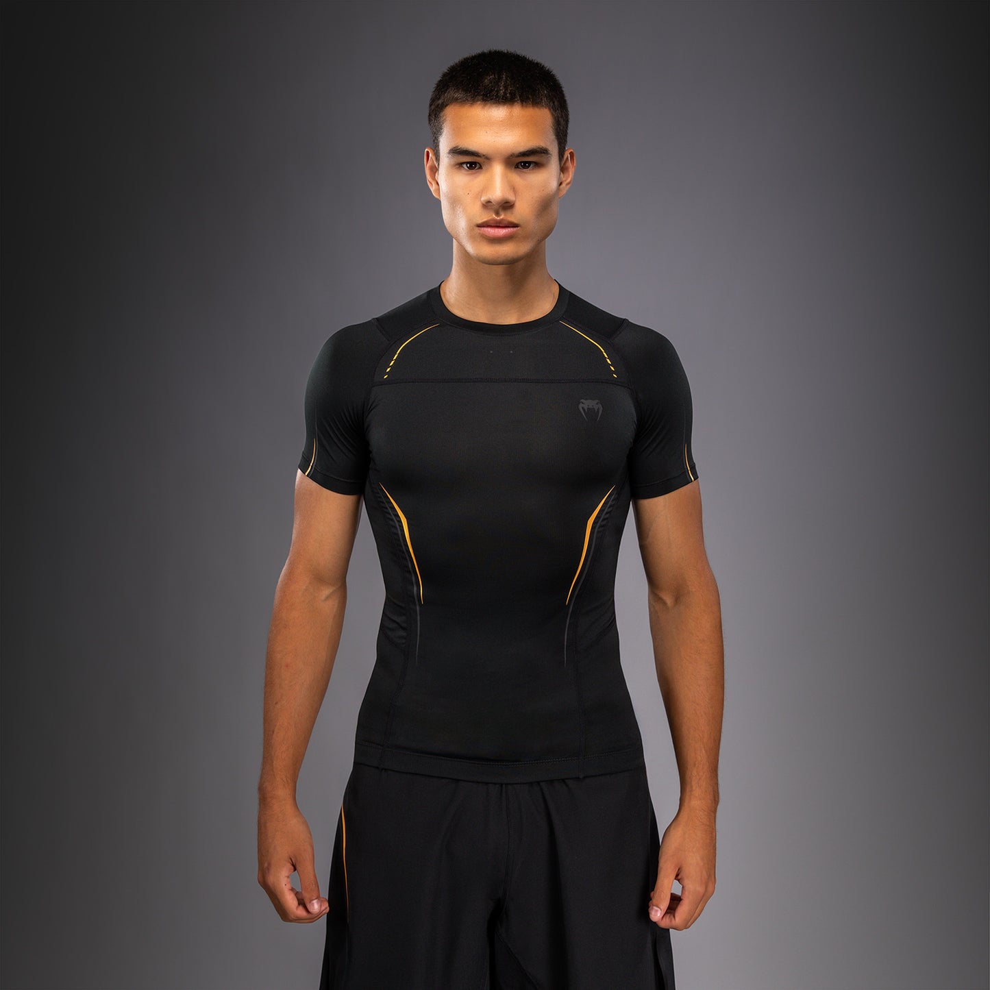 Rashguard à Manches Courtes Venum G-Core - Noir/Or