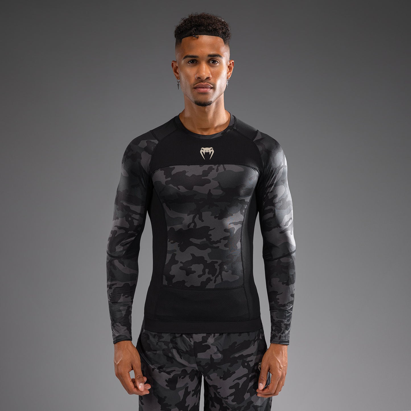 Rashguard à Manches Longues Venum G-Fit Air pour Hommes - Camo Urban - product-type_T-Shirts de Compression