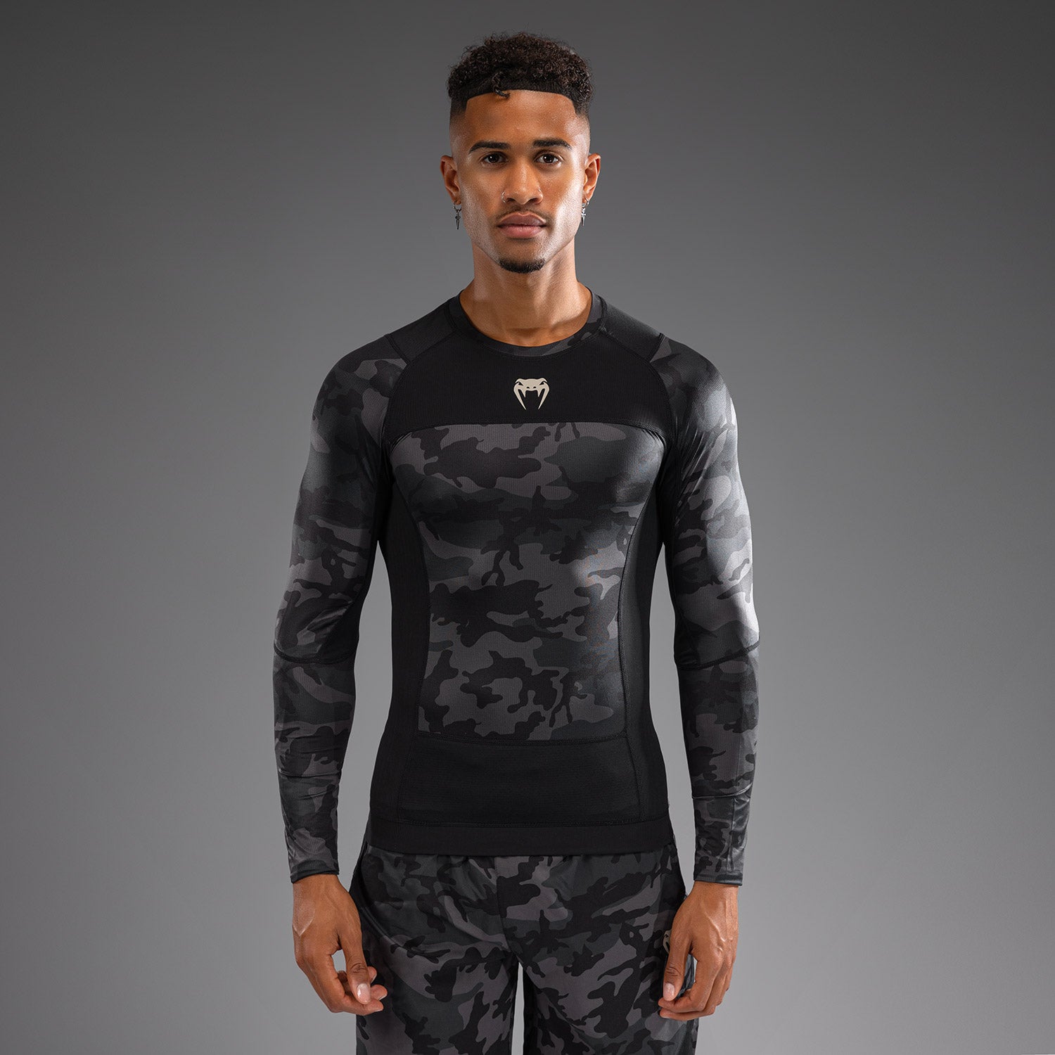 Rashguard à Manches Longues Venum G-Fit Air pour Hommes - Camo Urban - product-type_T-Shirts de Compression