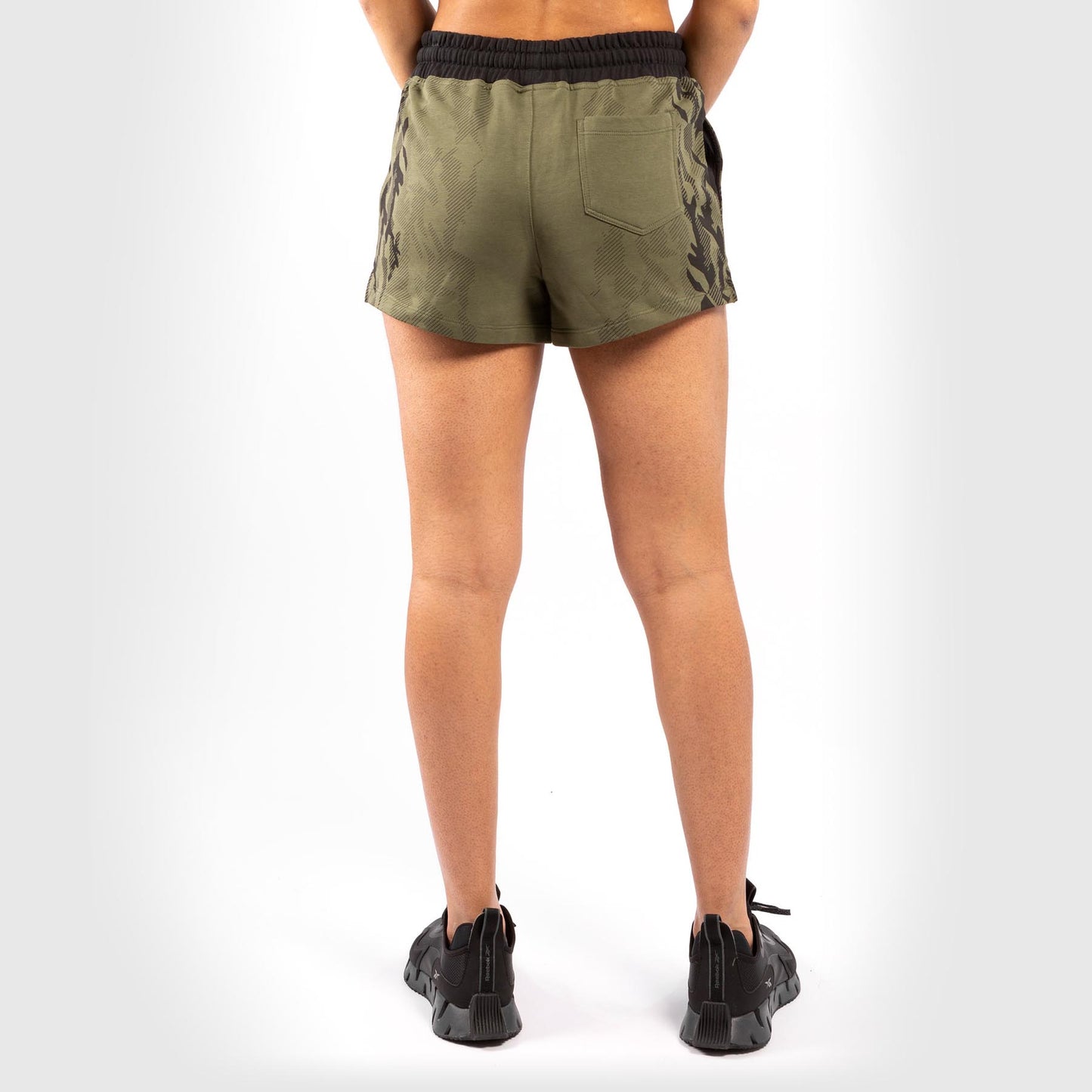 Short de Sport en Coton Femme UFC Venum Authentic Fight Week - Kaki