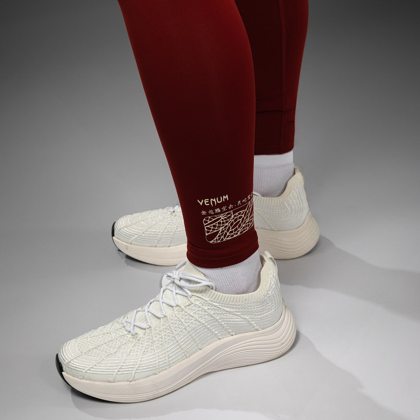 Legging Venum Serpenti – Bordeaux/Ivoire - product-type_Leggings