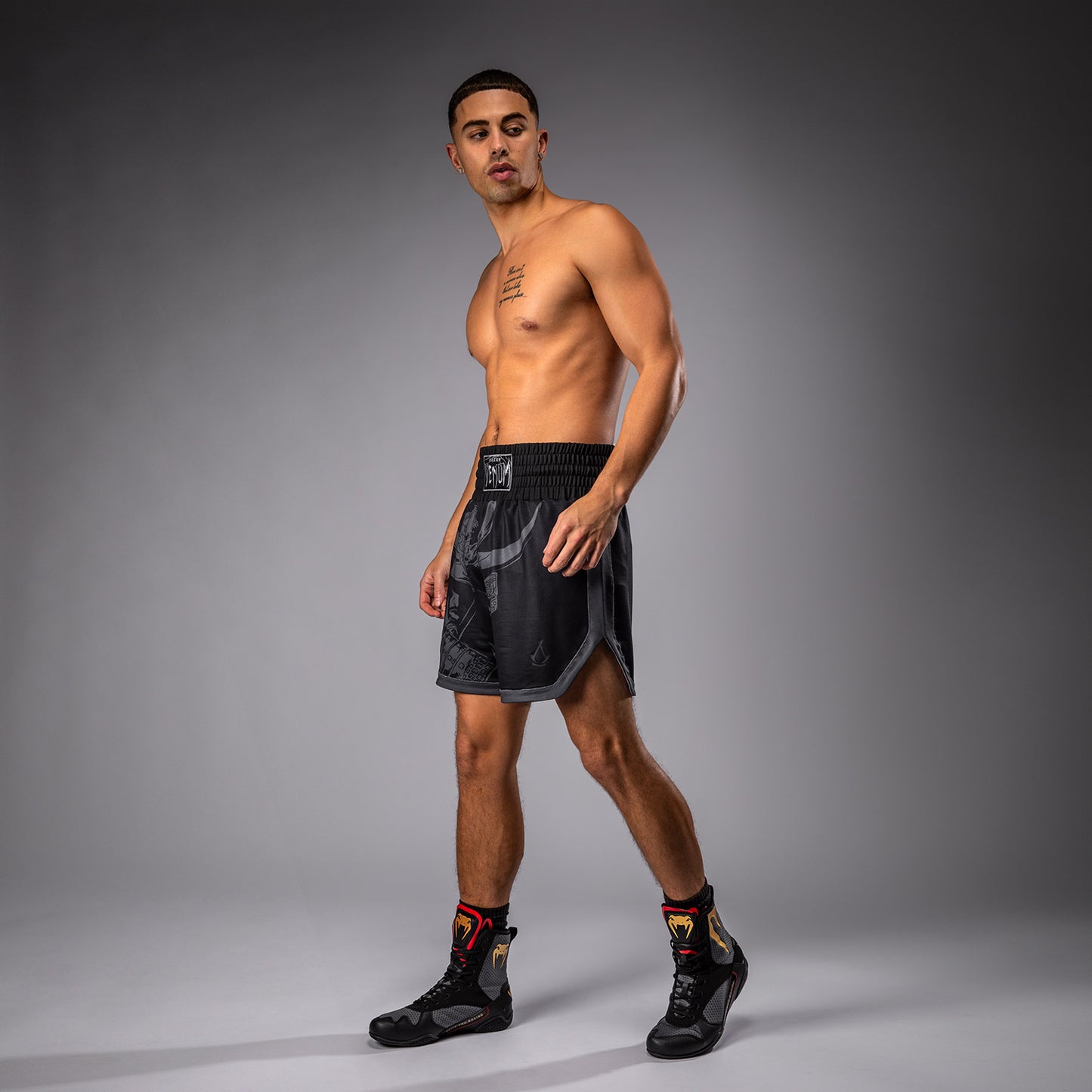 Short de Boxe Venum x Assassin's Creed Shadows - Noir - product-type_Shorts de boxe