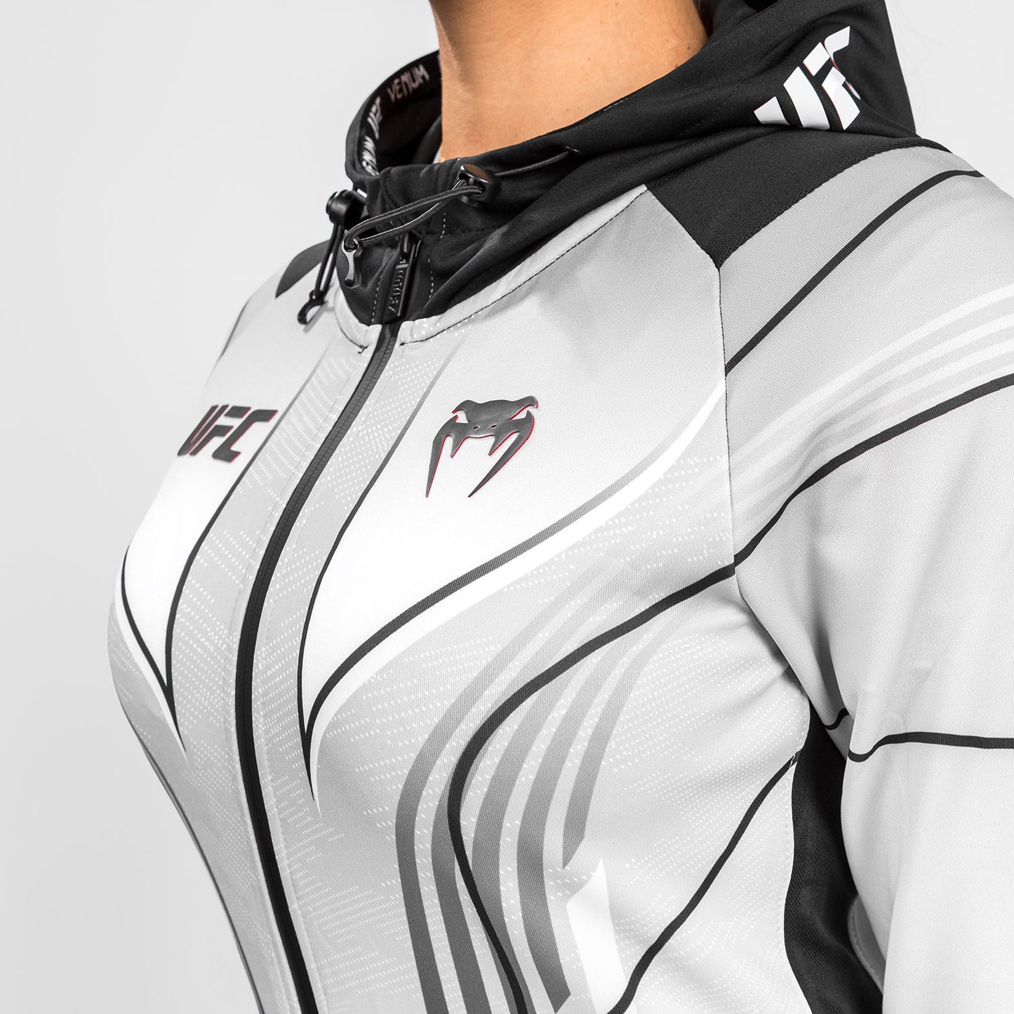 Sweatshirt à Capuche Femme UFC Venum Authentic Fight Night 2.0 - Blanc - product-type_Vestes